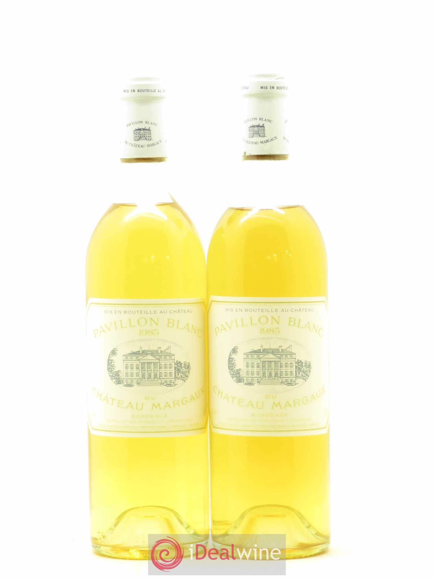 Pavillon Blanc du Château Margaux 1985 - Lot de 2 bouteilles - 0