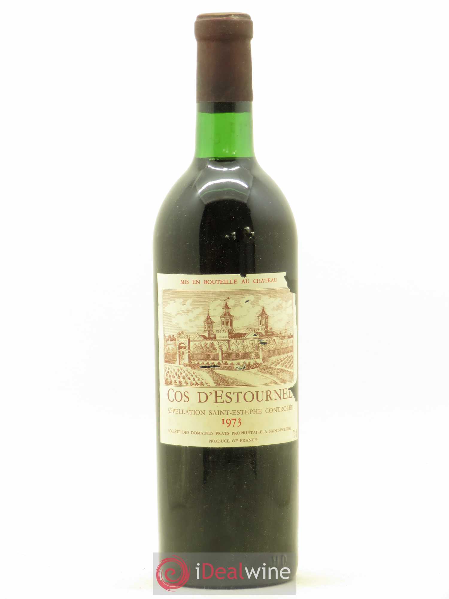Cos d'Estournel 2ème Grand Cru Classé 1973 - Lot de 1 bouteille - 0