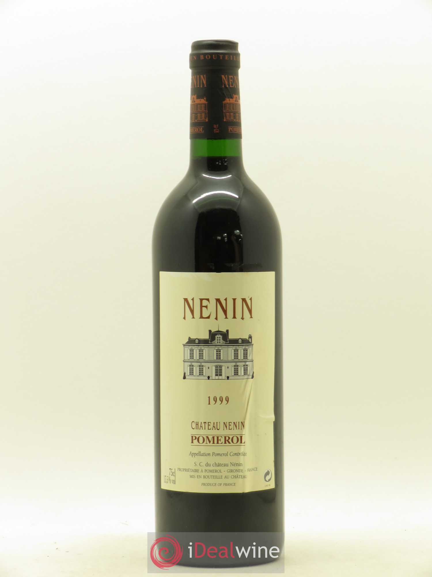Château Nenin 1999 - Lot de 1 bouteille - 0