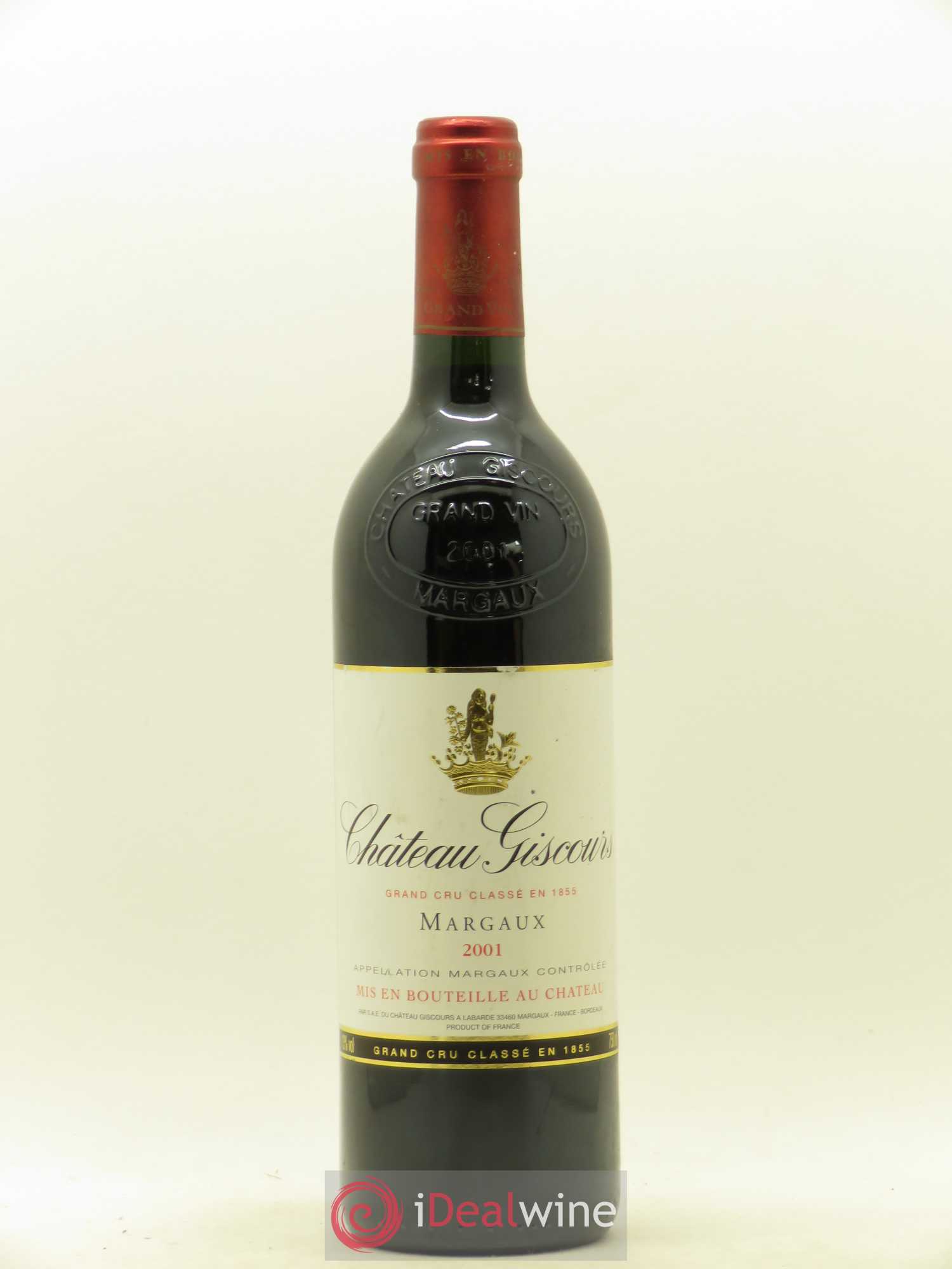 Château Giscours 3ème Grand Cru Classé 2001 - Lot de 1 bouteille - 0