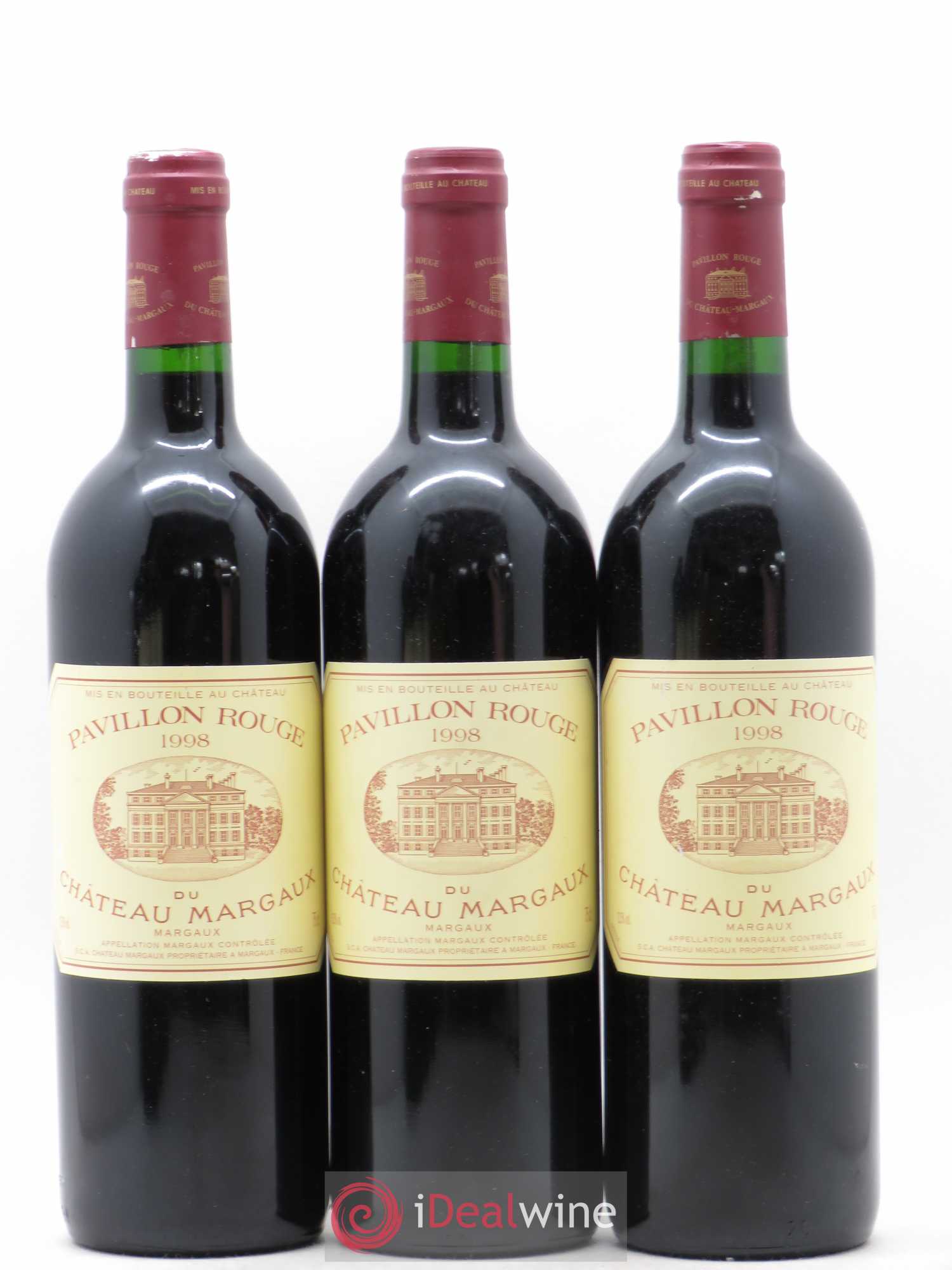 Pavillon Rouge du Château Margaux Second Vin 1998 - Lot de 6 bouteilles - 1