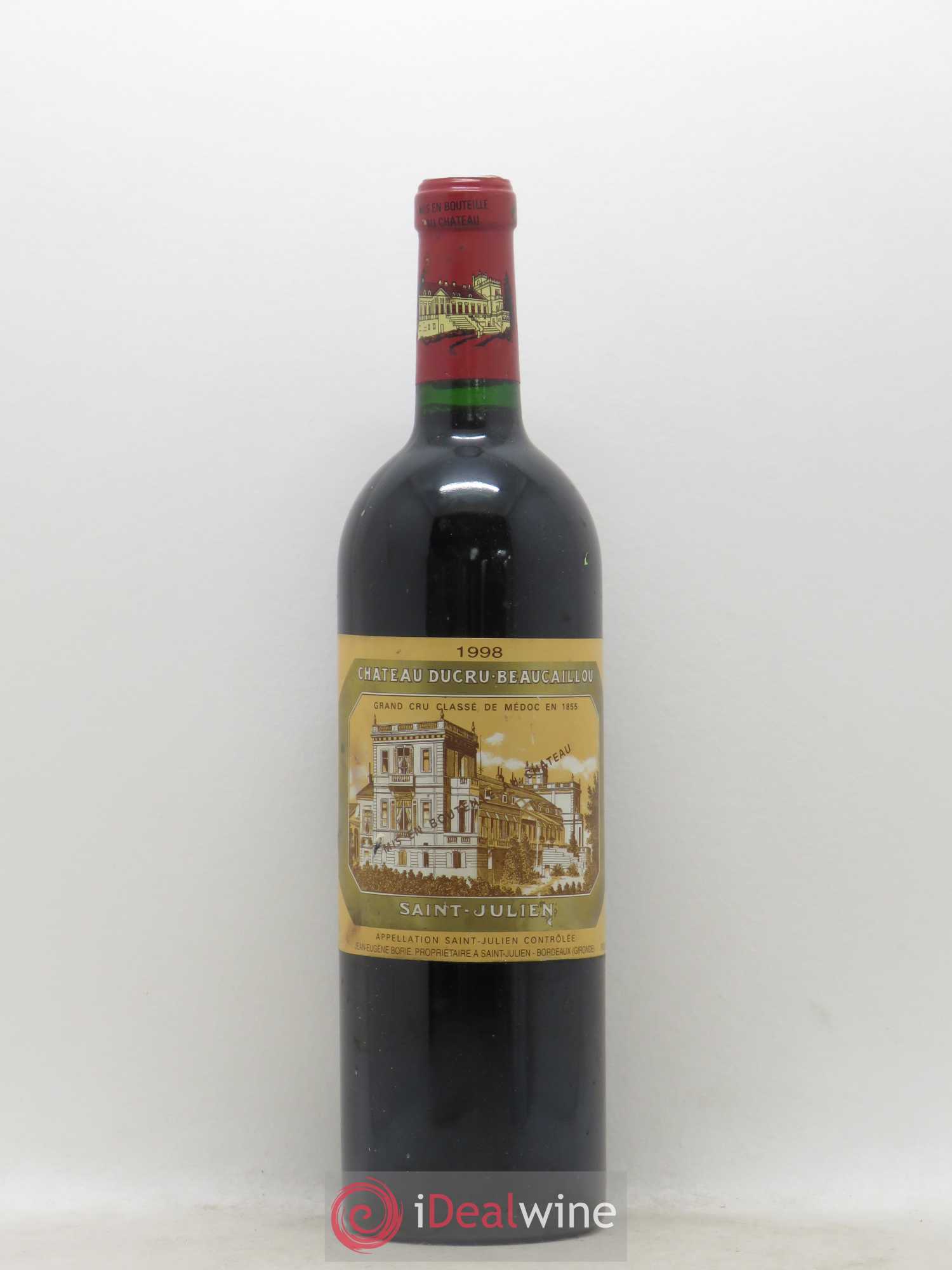 Château Ducru Beaucaillou 2ème Grand Cru Classé 1998 - Lot de 1 bouteille - 0
