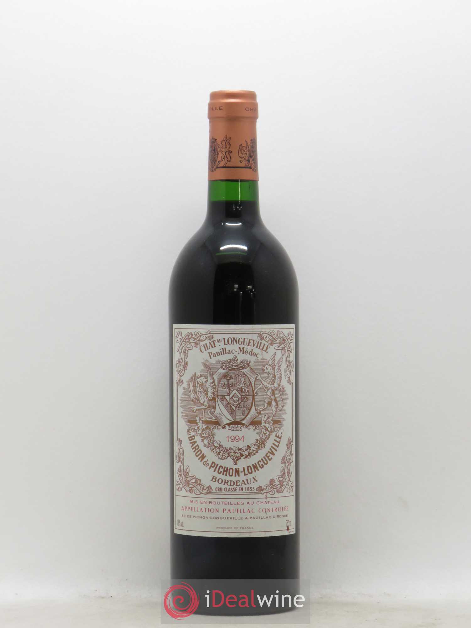 Pichon Longueville Baron 2ème Grand Cru Classé 1994 - Lot de 1 bouteille - 0