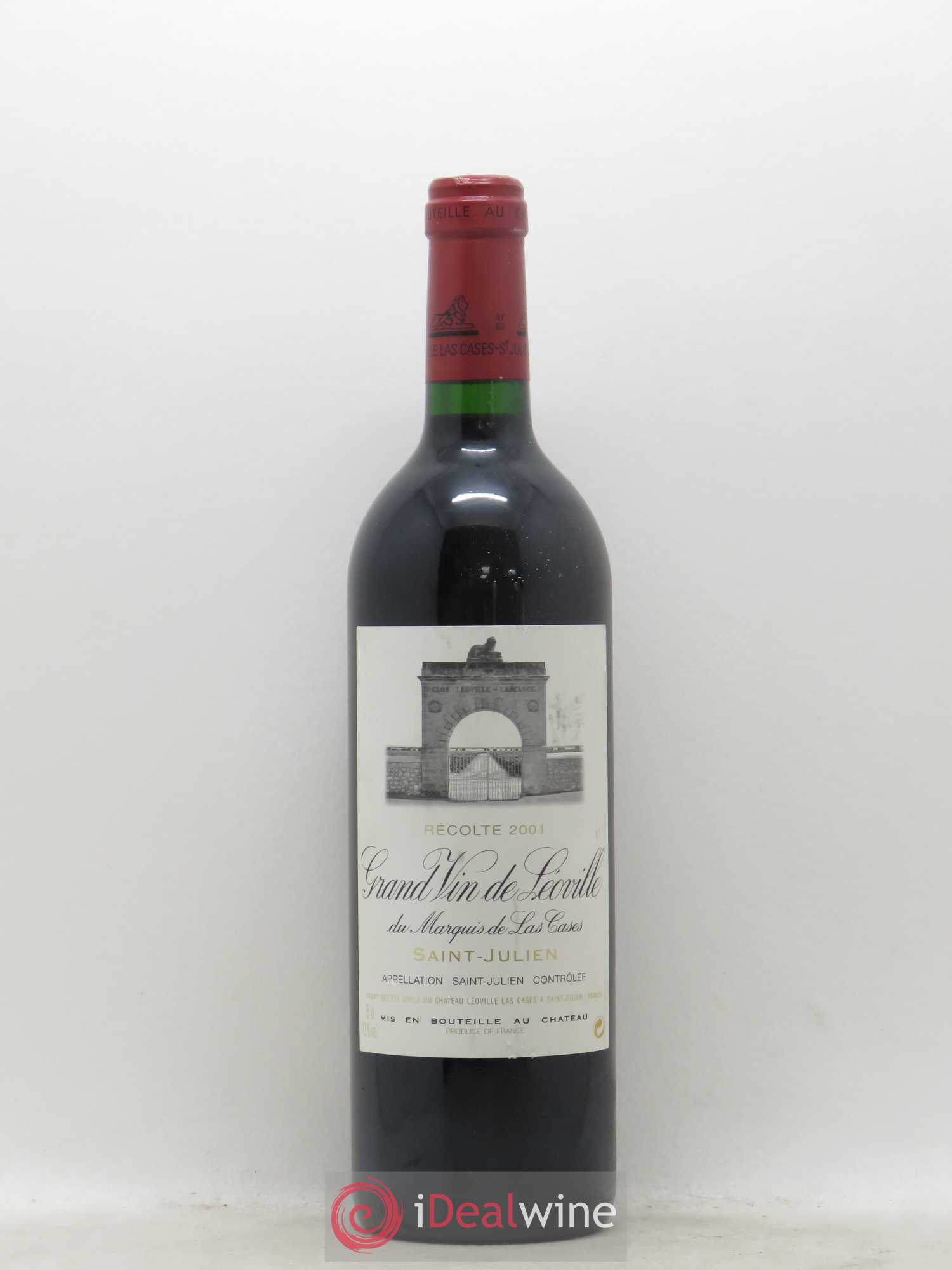 Château Léoville Las Cases 2ème Grand Cru Classé 2001 - Lot de 1 bouteille - 0