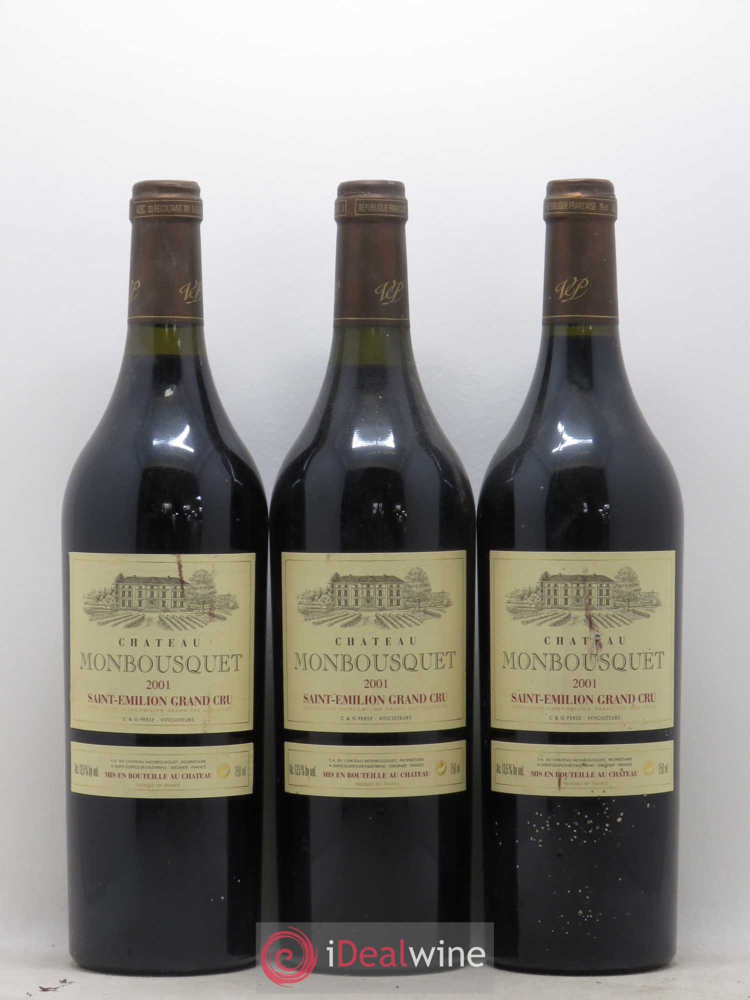 Château Monbousquet Grand Cru Classé 2001 - Lot de 6 bouteilles - 2