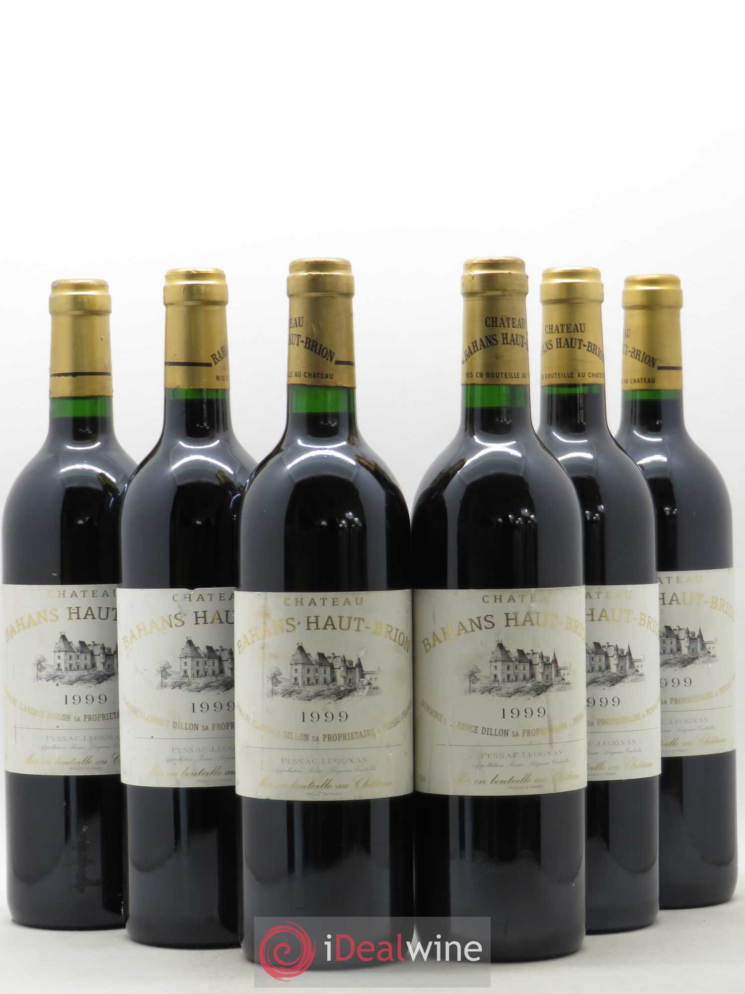 Clarence (Bahans) de Haut-Brion Second Vin 1999 - Lot de 6 bouteilles - 0