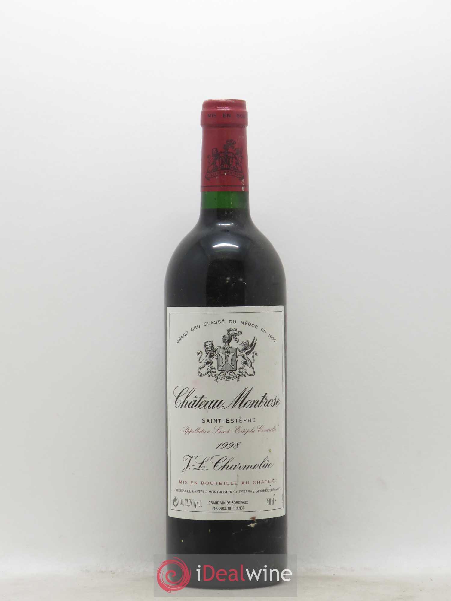 Château Montrose 2ème Grand Cru Classé 1998 - Lot de 1 bouteille - 0
