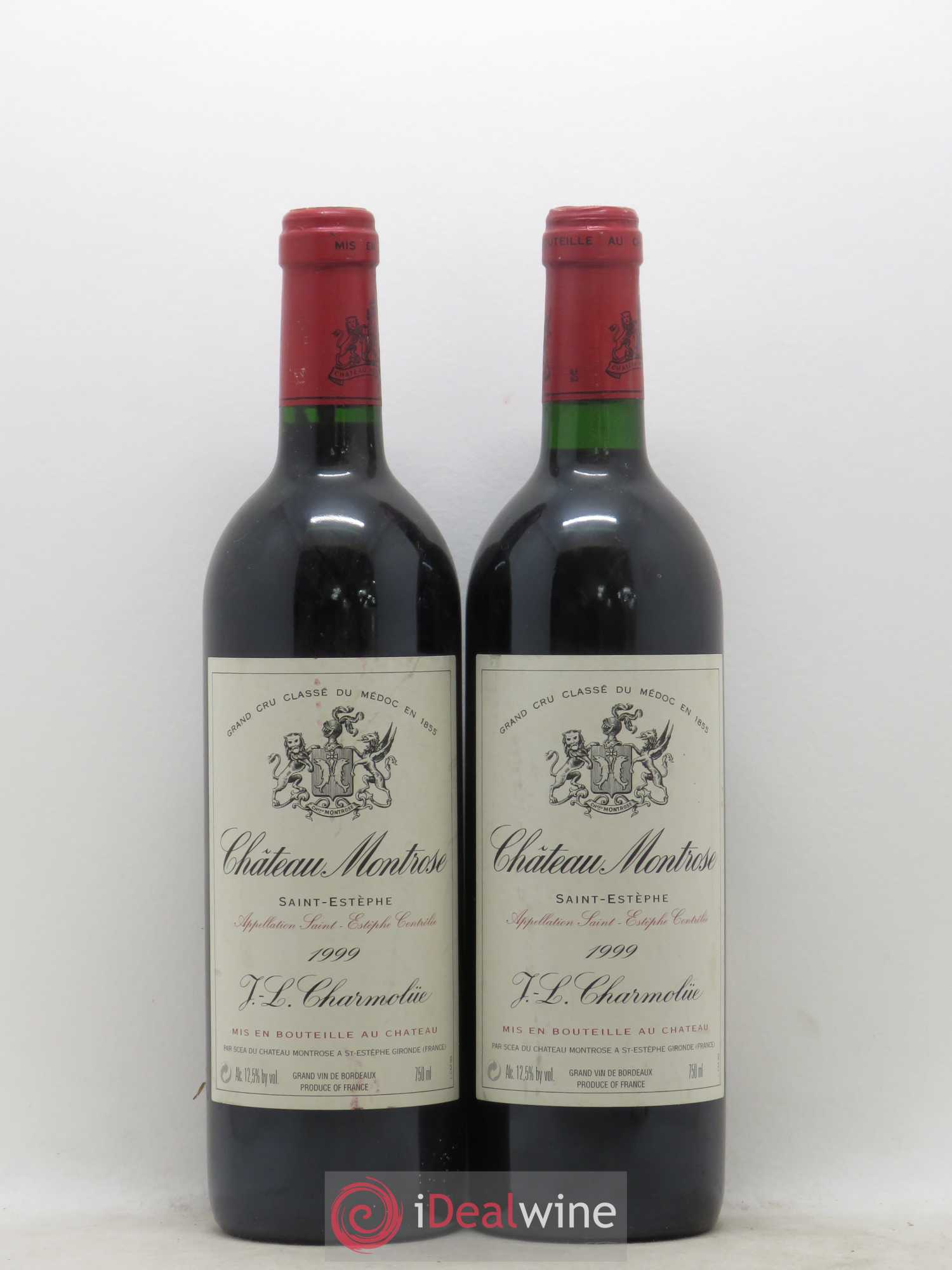 Château Montrose 2ème Grand Cru Classé 1999 - Lot de 2 bouteilles - 0