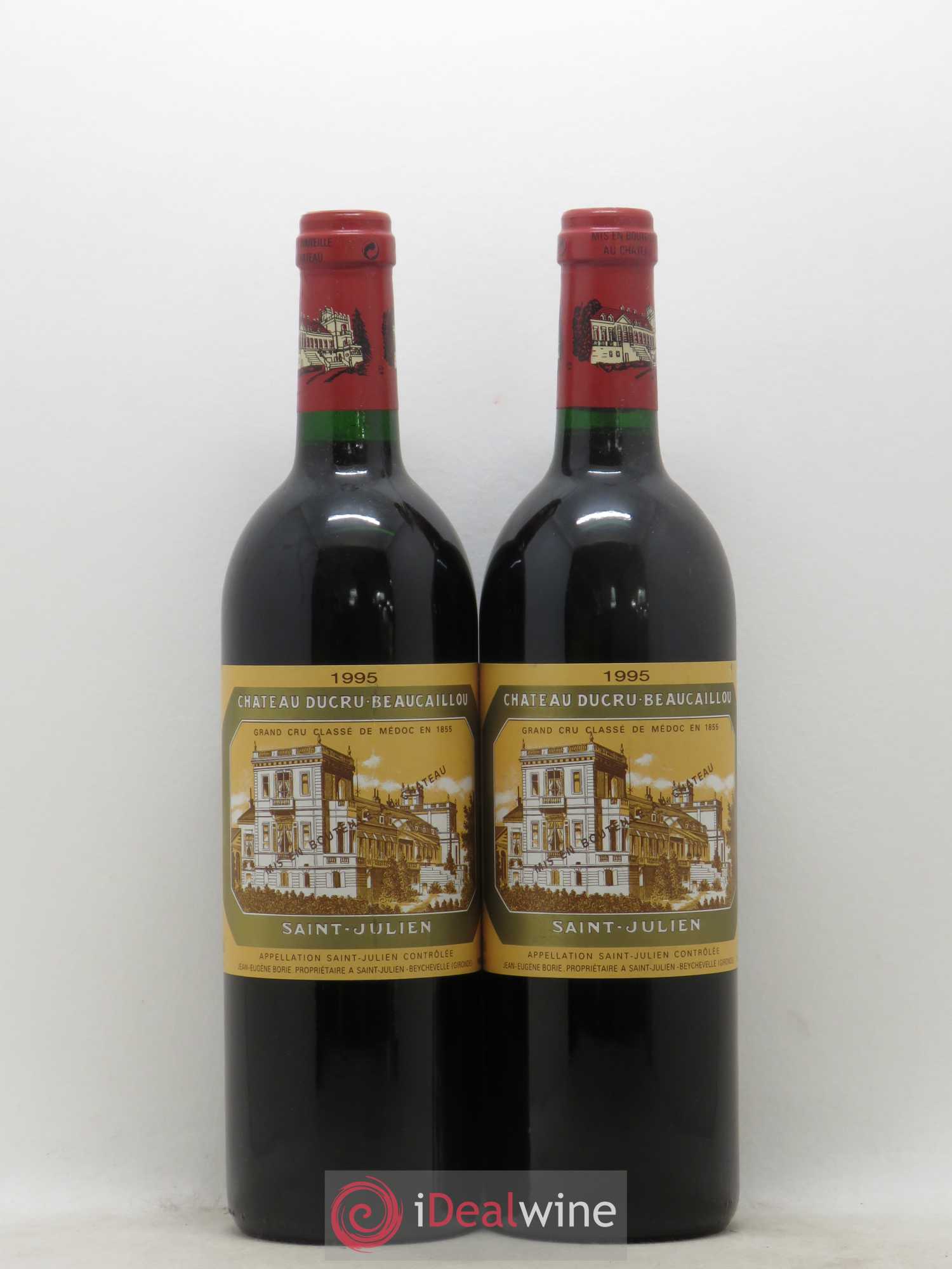 Château Ducru Beaucaillou 2ème Grand Cru Classé 1995 - Lot de 2 bouteilles - 0