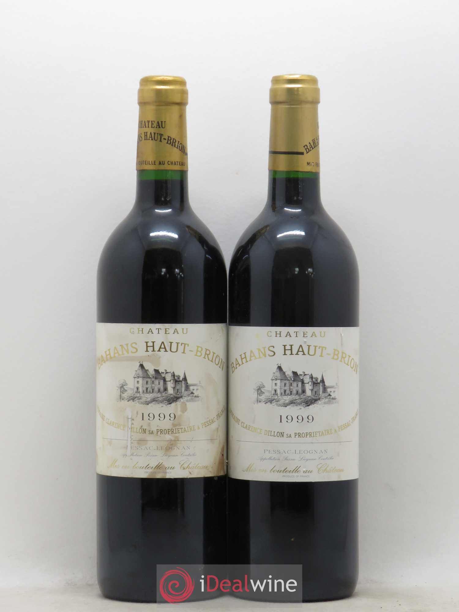Clarence (Bahans) de Haut-Brion Second Vin 1999 - Lot de 2 bouteilles - 0
