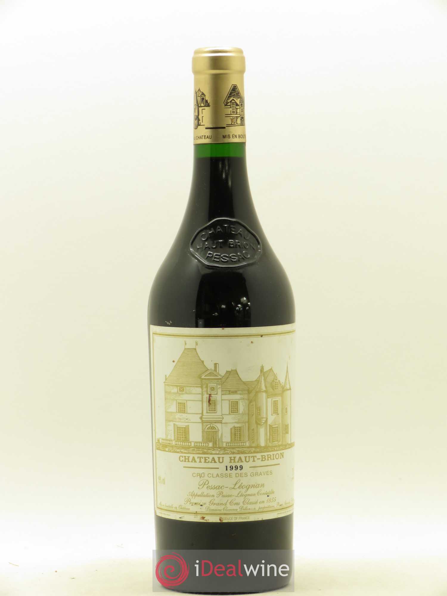 Château Haut Brion 1er Grand Cru Classé 1999 - Lot de 1 bouteille - 0