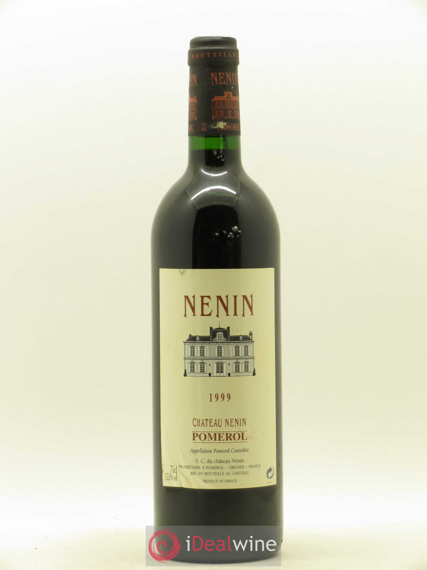 Château Nenin 1999 - Lot de 1 bouteille - 0