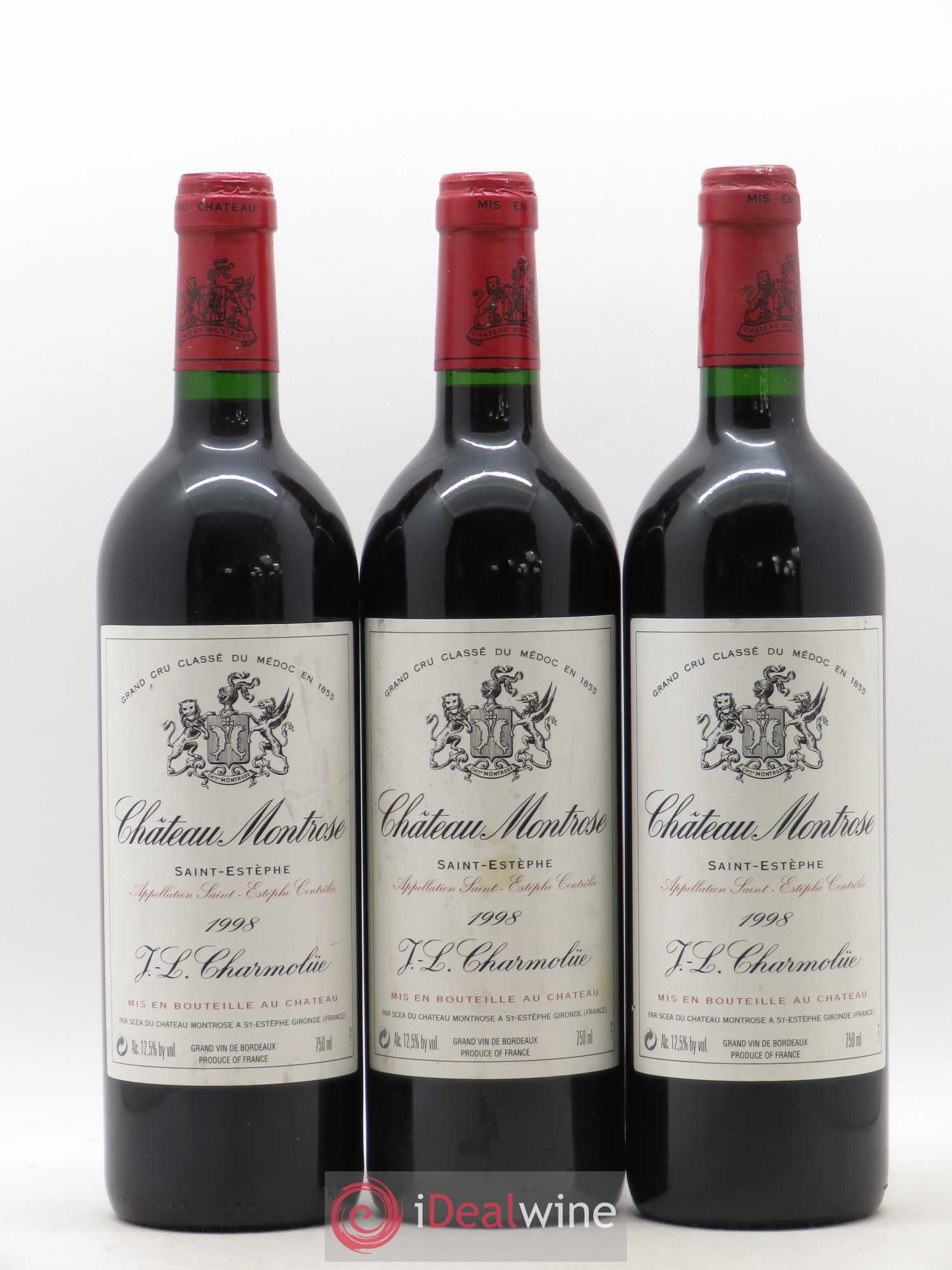Château Montrose 2ème Grand Cru Classé 1998 - Lot de 6 bouteilles - 2