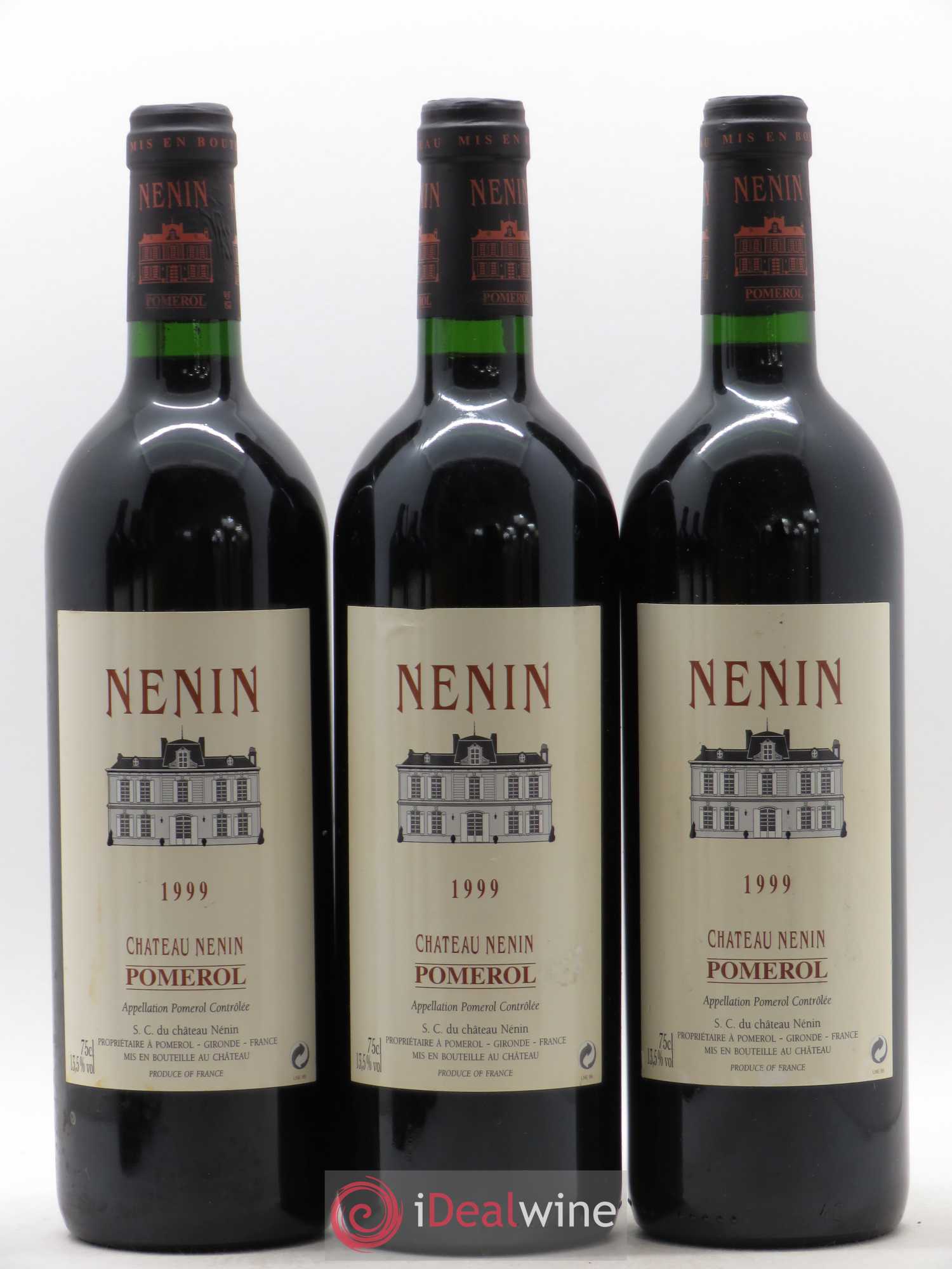 Château Nenin 1999 - Lot de 6 bouteilles - 1