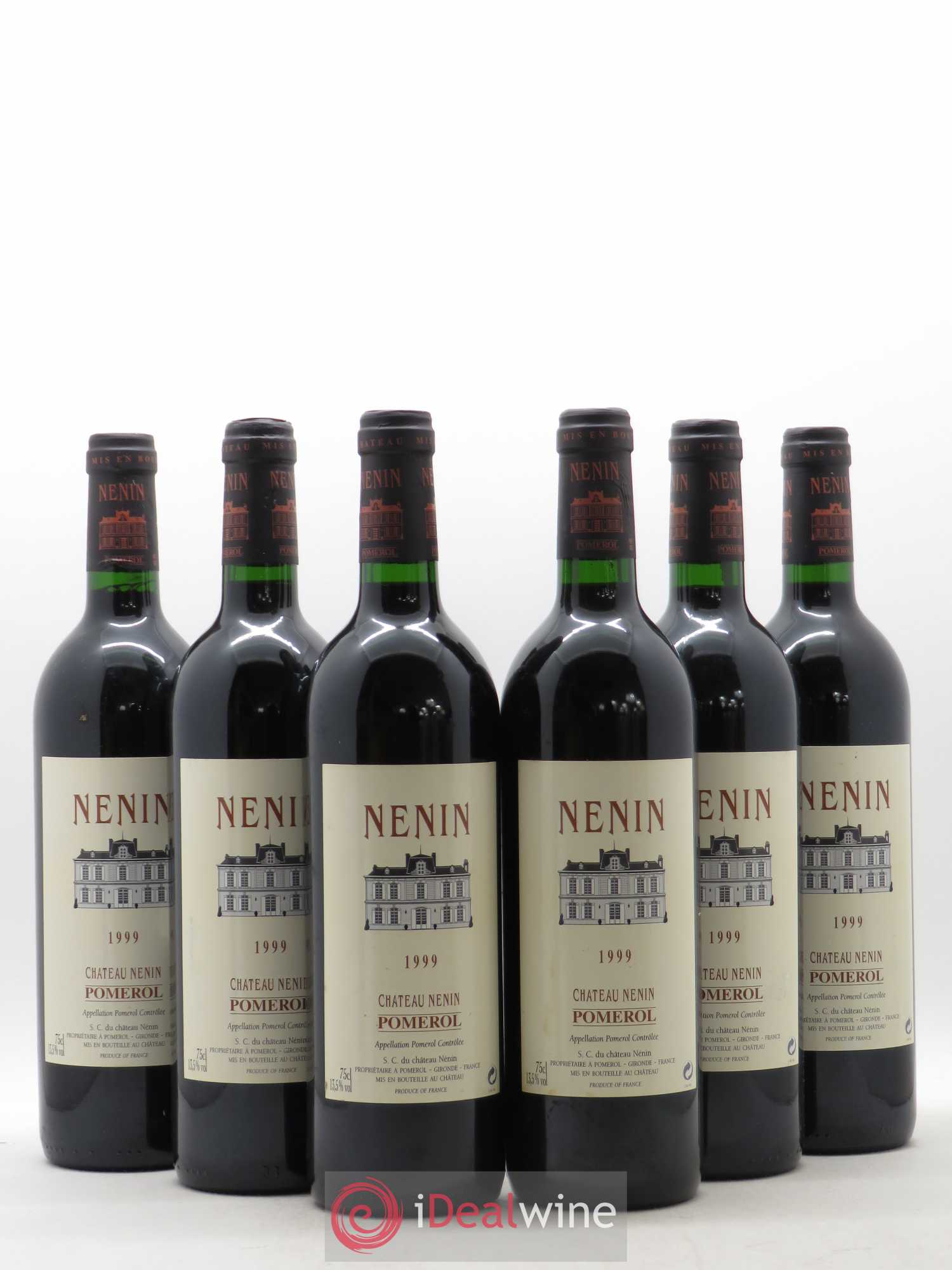 Château Nenin 1999 - Lot de 6 bouteilles - 0
