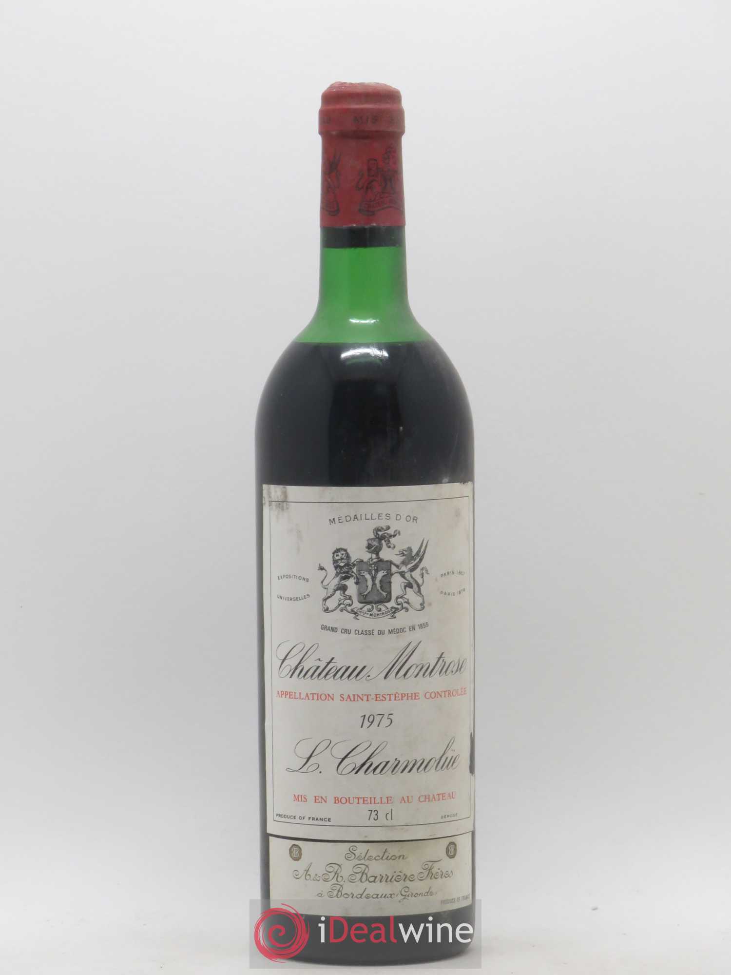 Château Montrose 2ème Grand Cru Classé 1975 - Lot de 1 bouteille - 0