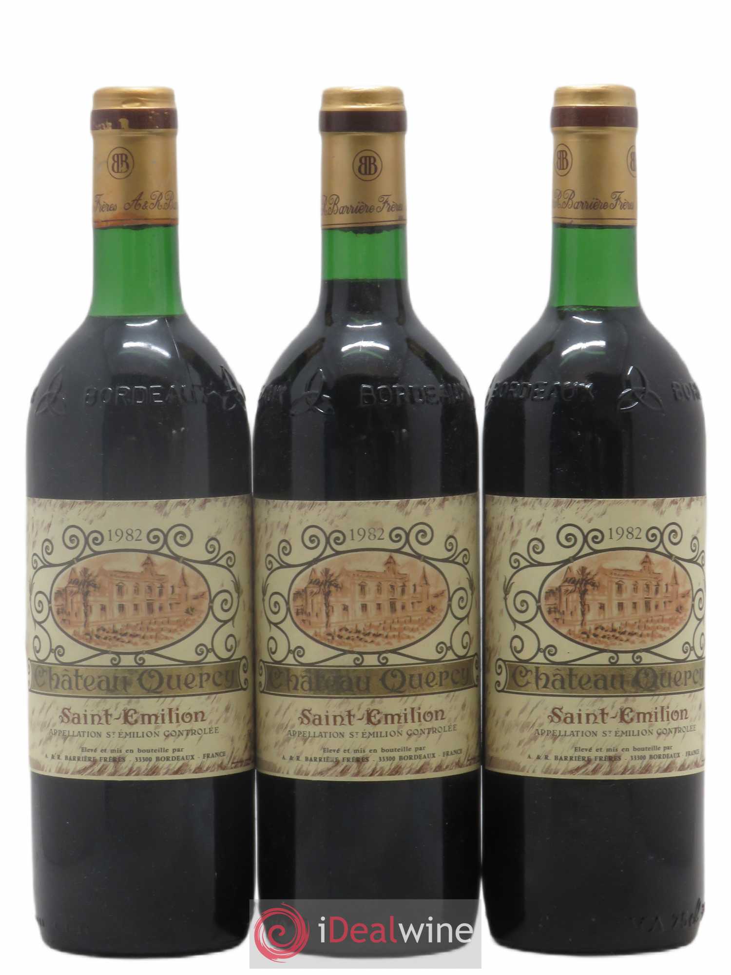 Saint-Émilion Château Quercy 1982 - Posten von 3 Flaschen - 0