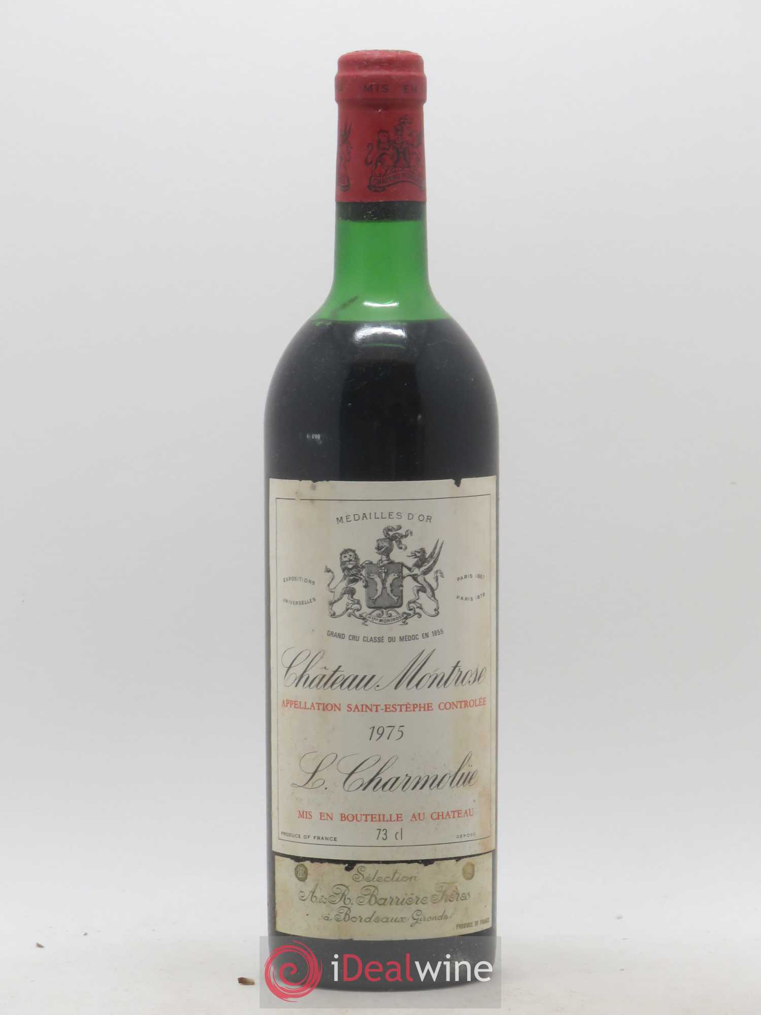 Château Montrose 2ème Grand Cru Classé 1975 - Lot de 1 bouteille - 0