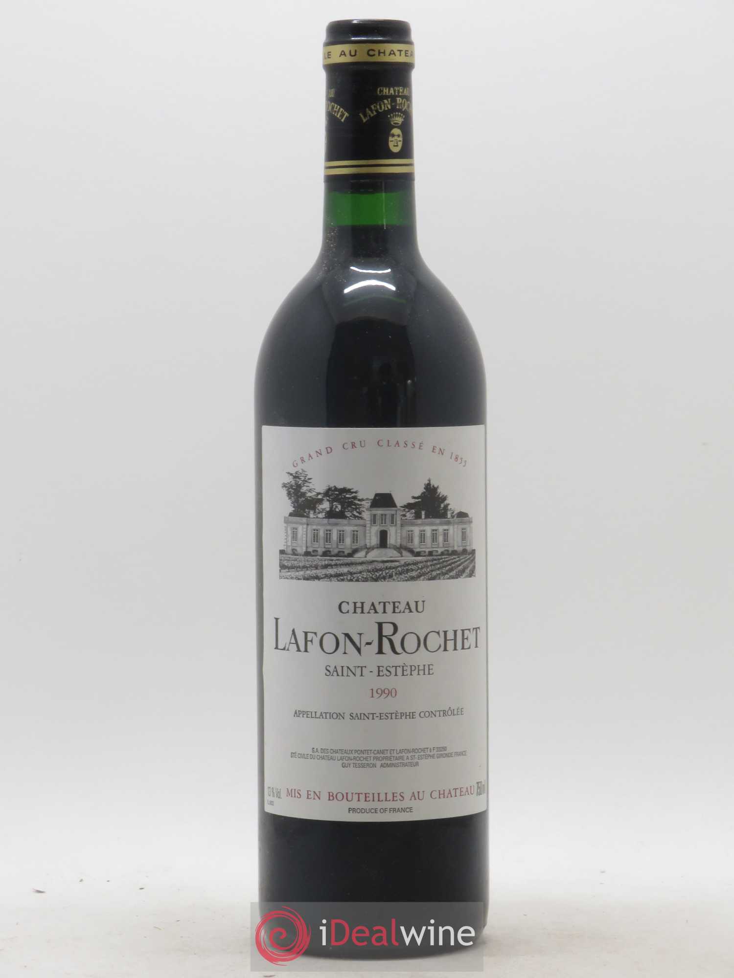 Château Lafon Rochet 4ème Grand Cru Classé 1990 - Lot de 1 bouteille - 0
