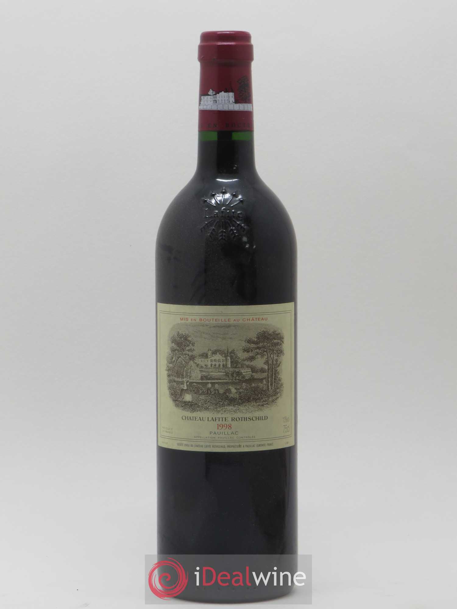 Château Lafite Rothschild 1er Grand Cru Classé 1998 - Lot de 1 bouteille - 0
