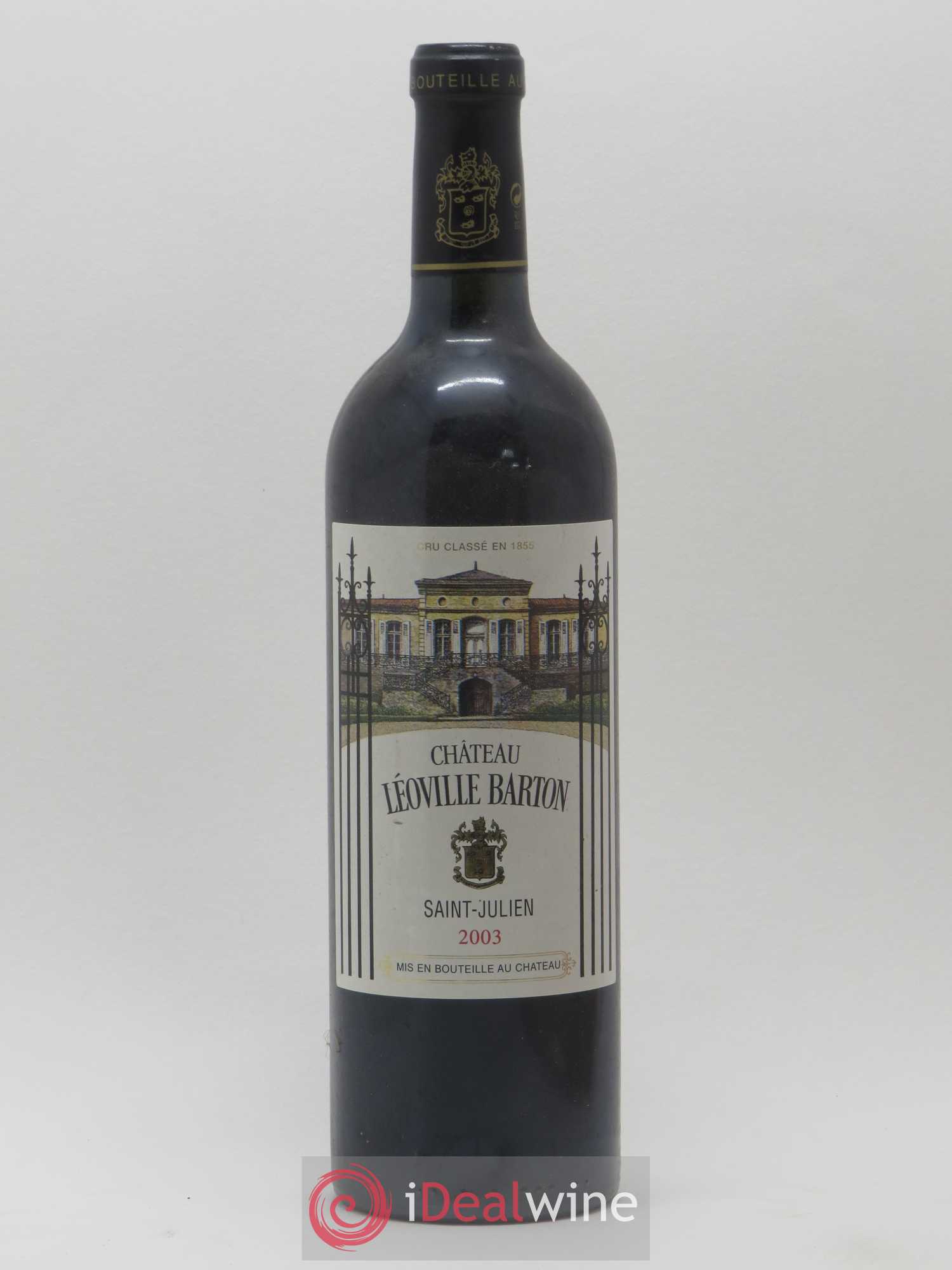 Château Léoville Barton 2ème Grand Cru Classé 2003 - Lot de 1 bouteille - 0