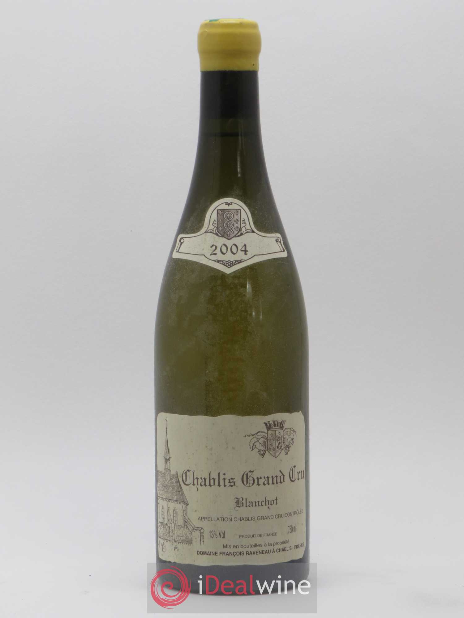 Chablis Grand Cru Blanchot Raveneau (Domaine) 2004 - Lot de 1 bouteille - 0