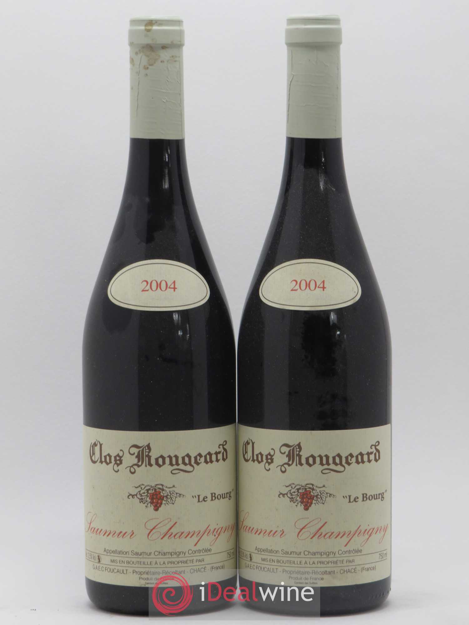 Saumur-Champigny Le Bourg Clos Rougeard 2004 - Lot de 2 bouteilles - 0