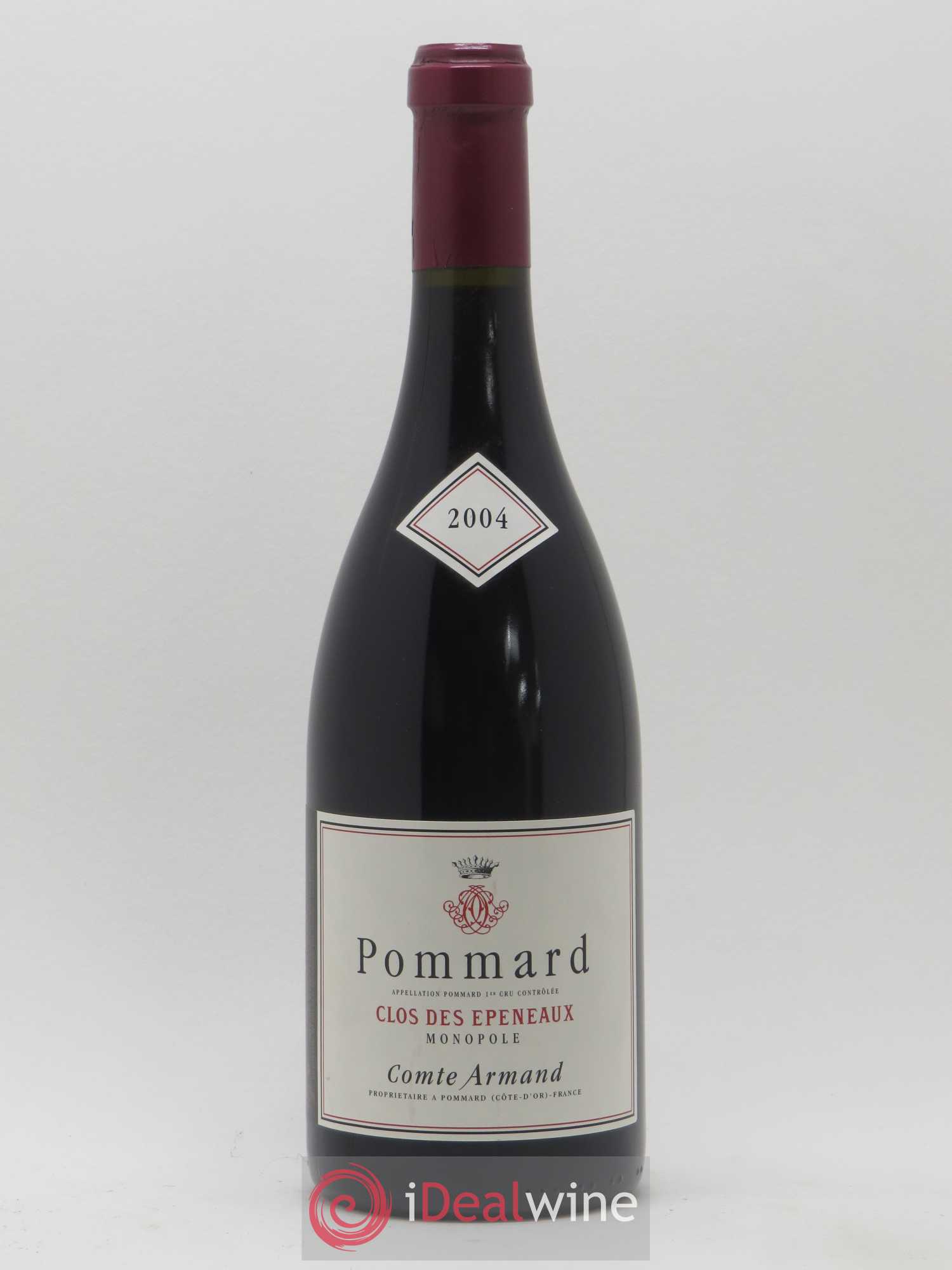 Pommard 1er Cru Clos des Epeneaux Comte Armand 2004 - Lot de 1 bouteille - 0