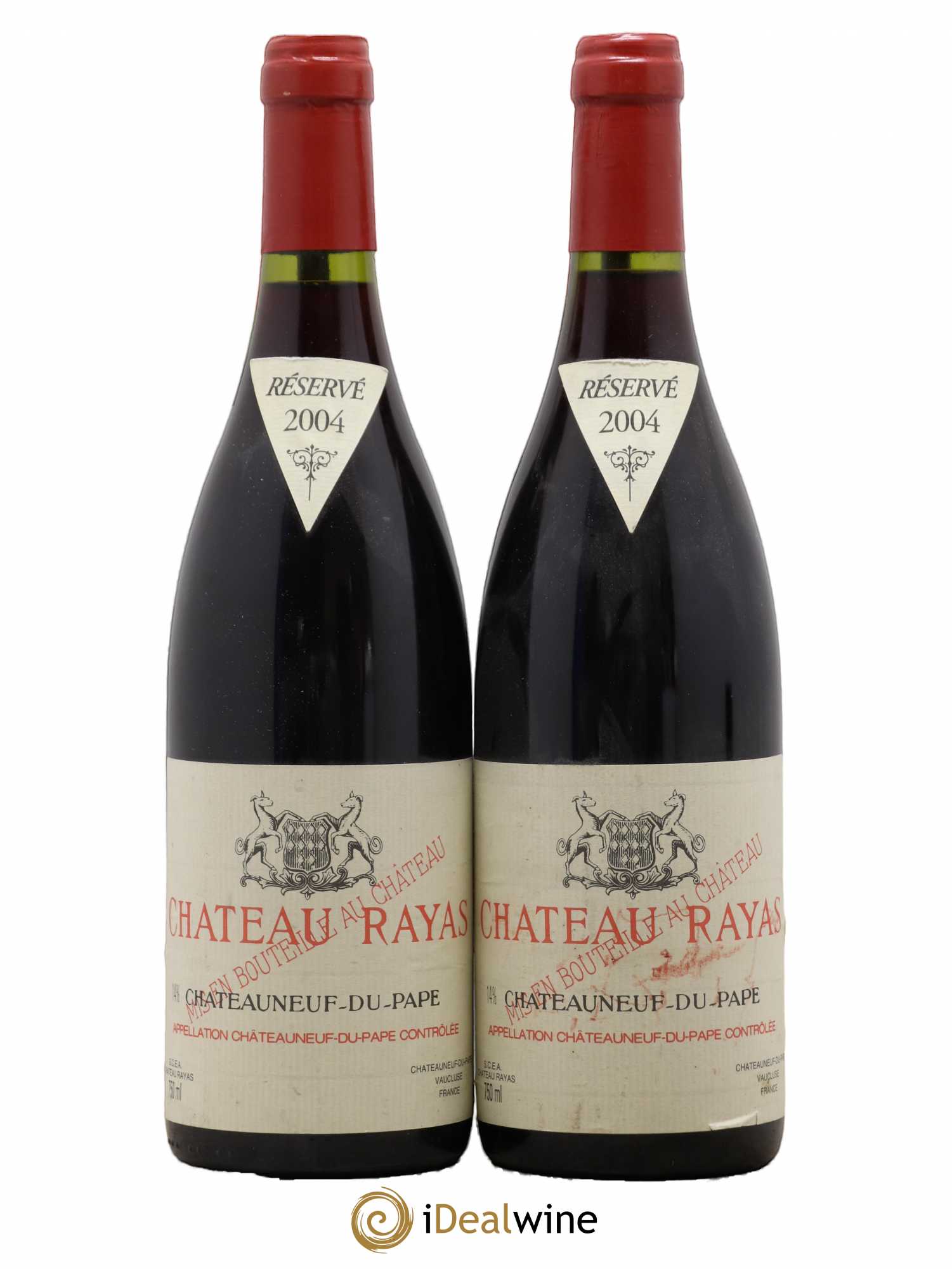 Châteauneuf-du-Pape Château Rayas Emmanuel Reynaud 2004 - Lot de 2 bouteilles - 0