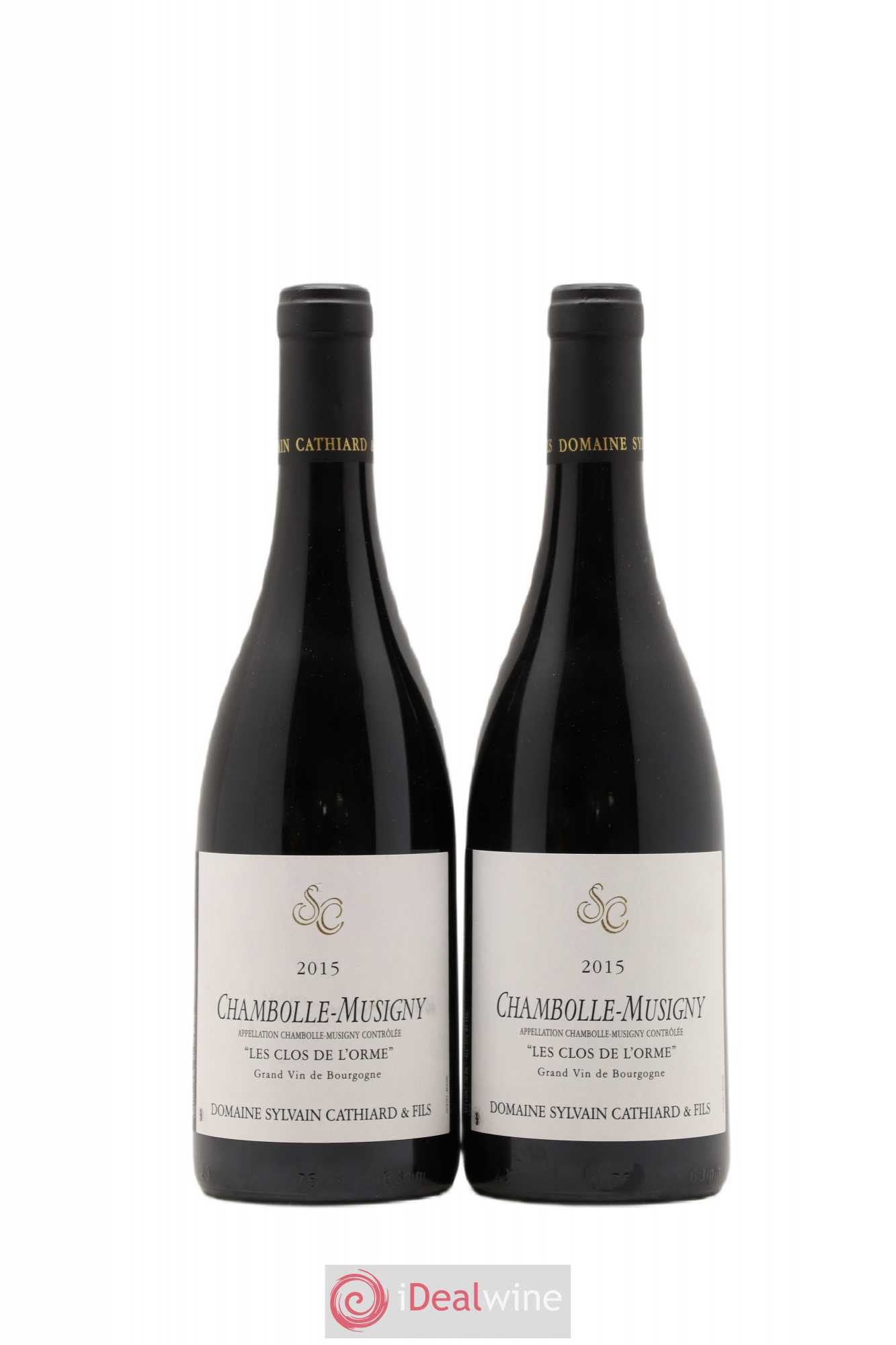 Chambolle-Musigny Les Clos de l'Orme Sylvain Cathiard & Fils 2015 - Lot de 2 bouteilles - 0