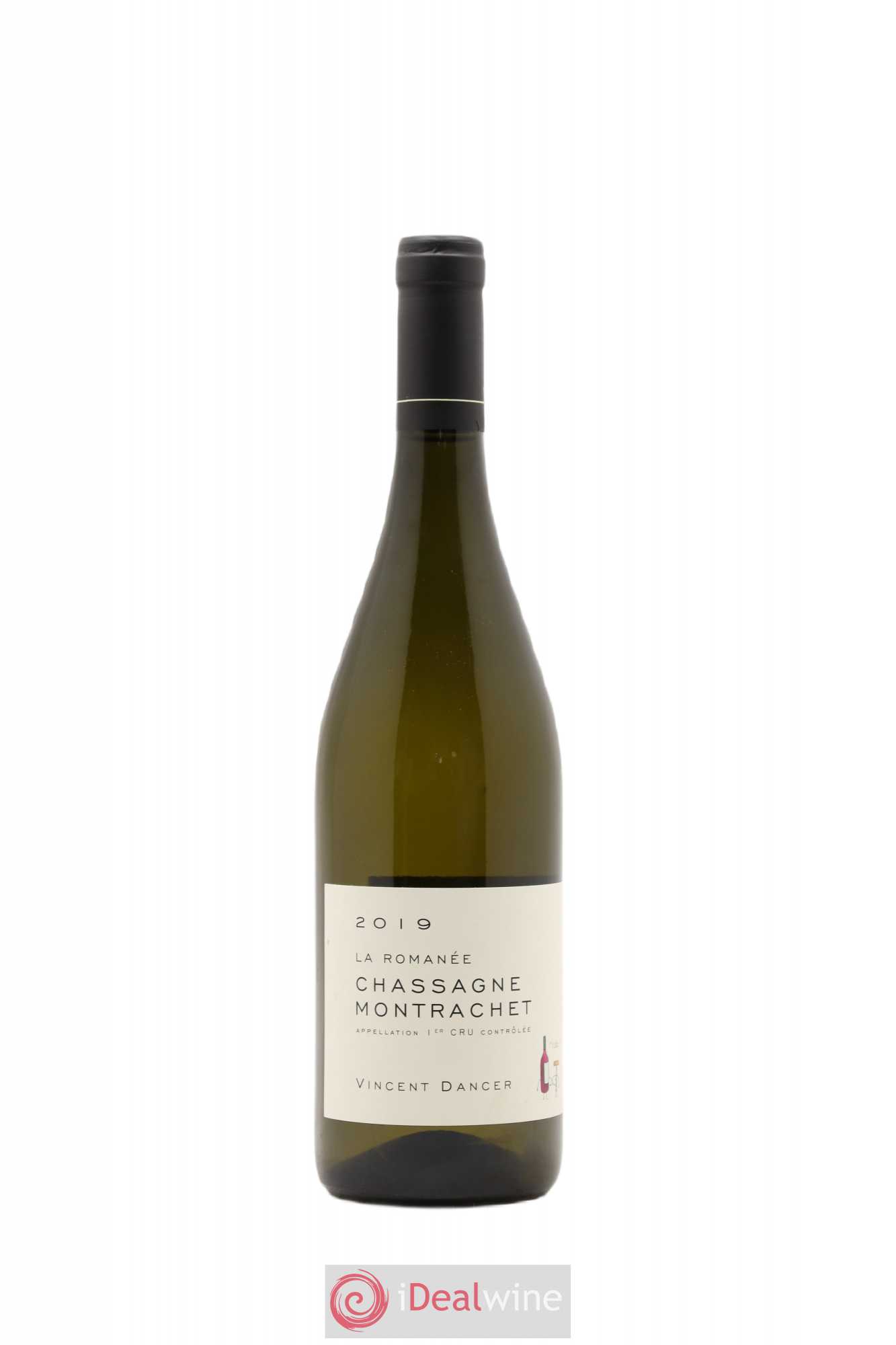 Chassagne-Montrachet 1er Cru La Romanée Vincent Dancer 2019 - Lot de 1 bouteille - 0