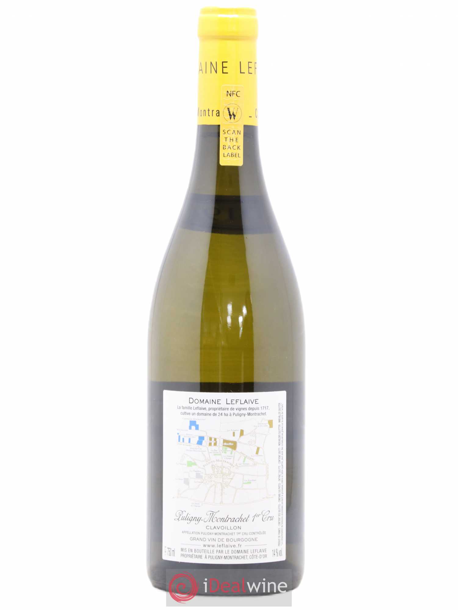 Puligny-Montrachet 1er Cru Clavoillon Leflaive (Domaine) 2019 - Lot de 1 bouteille - 1