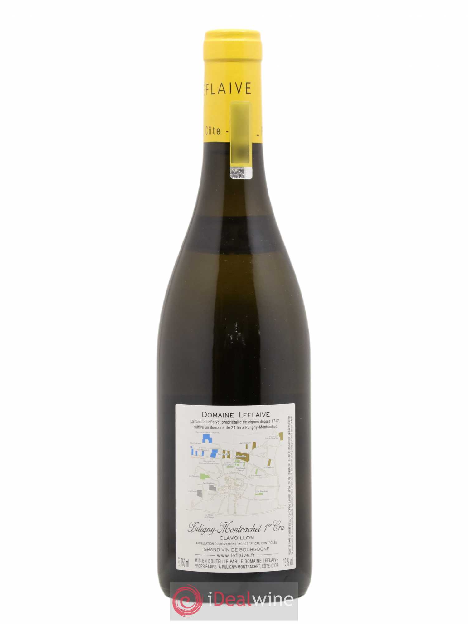 Puligny-Montrachet 1er Cru Clavoillon Leflaive (Domaine) 2017 - Lot de 1 bouteille - 1
