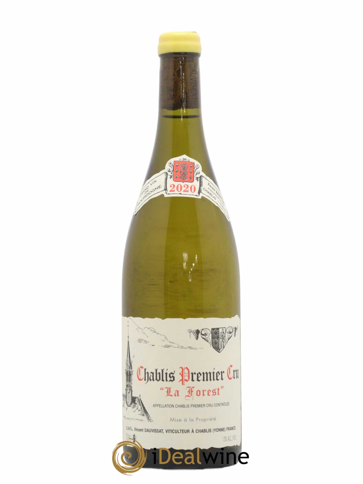 Chablis 1er Cru La Forest Vincent Dauvissat (Domaine) 2020 - Lot de 1 bouteille - 0