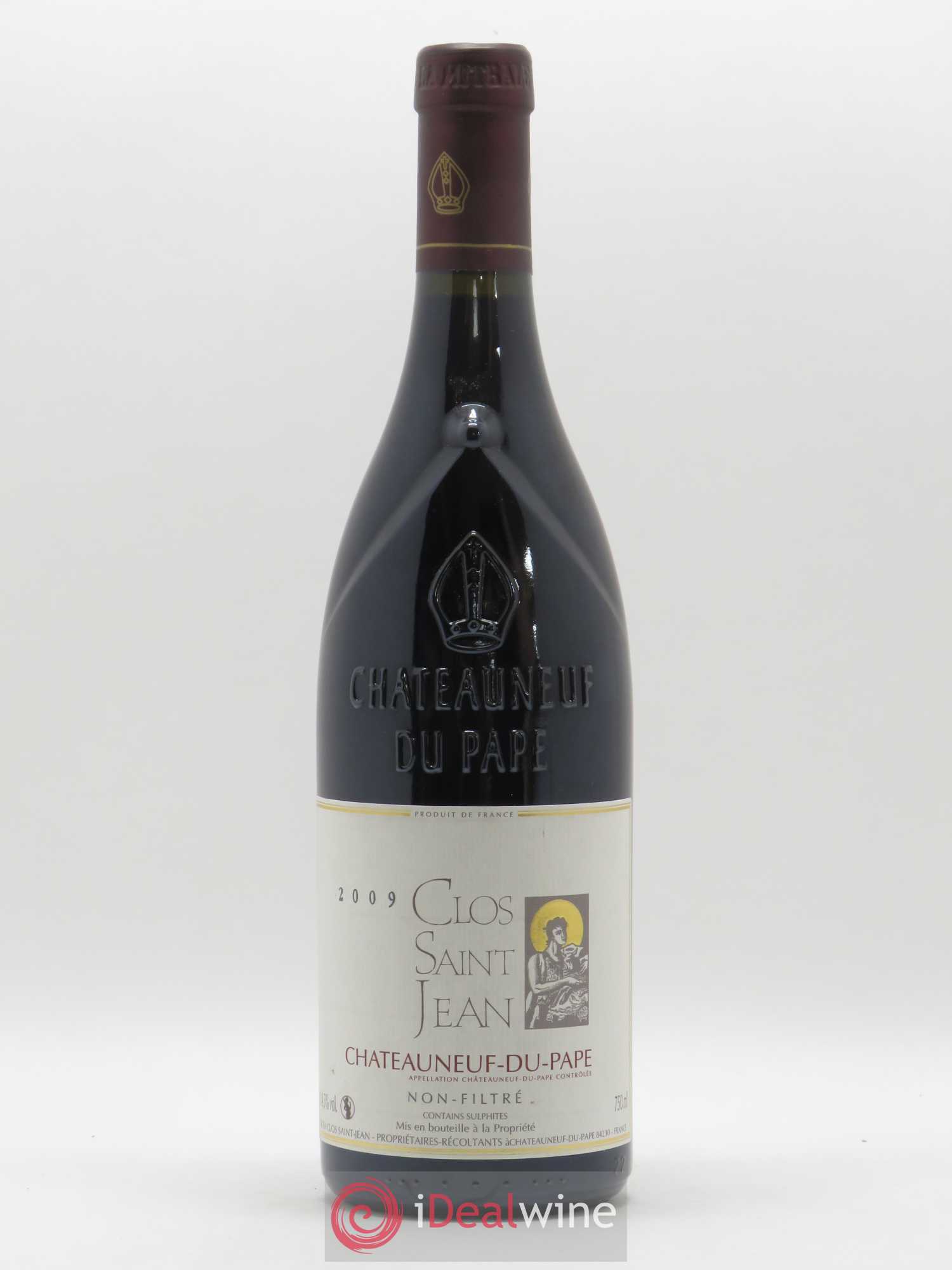 Châteauneuf-du-Pape Clos Saint-Jean Pascal et Vincent Maurel (sans prix de réserve) 2009 - Lot de 1 bouteille - 0