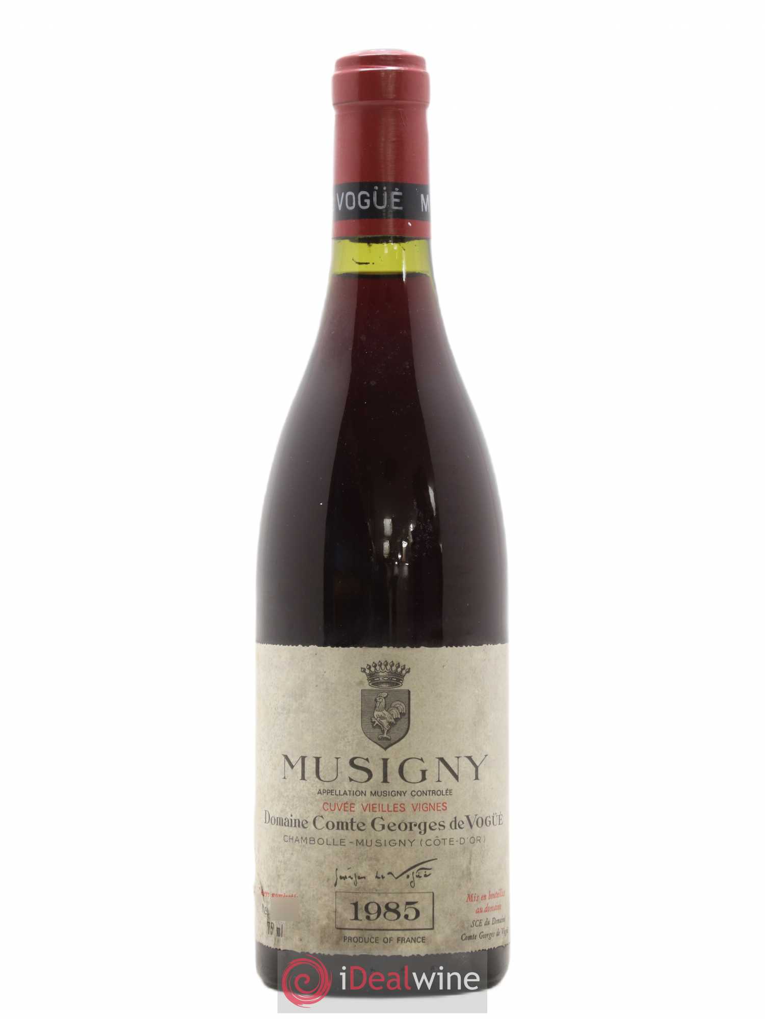 Musigny Grand Cru Cuvée Vieilles Vignes Comte Georges de Vogüé 1985 - Lot de 1 bouteille - 0