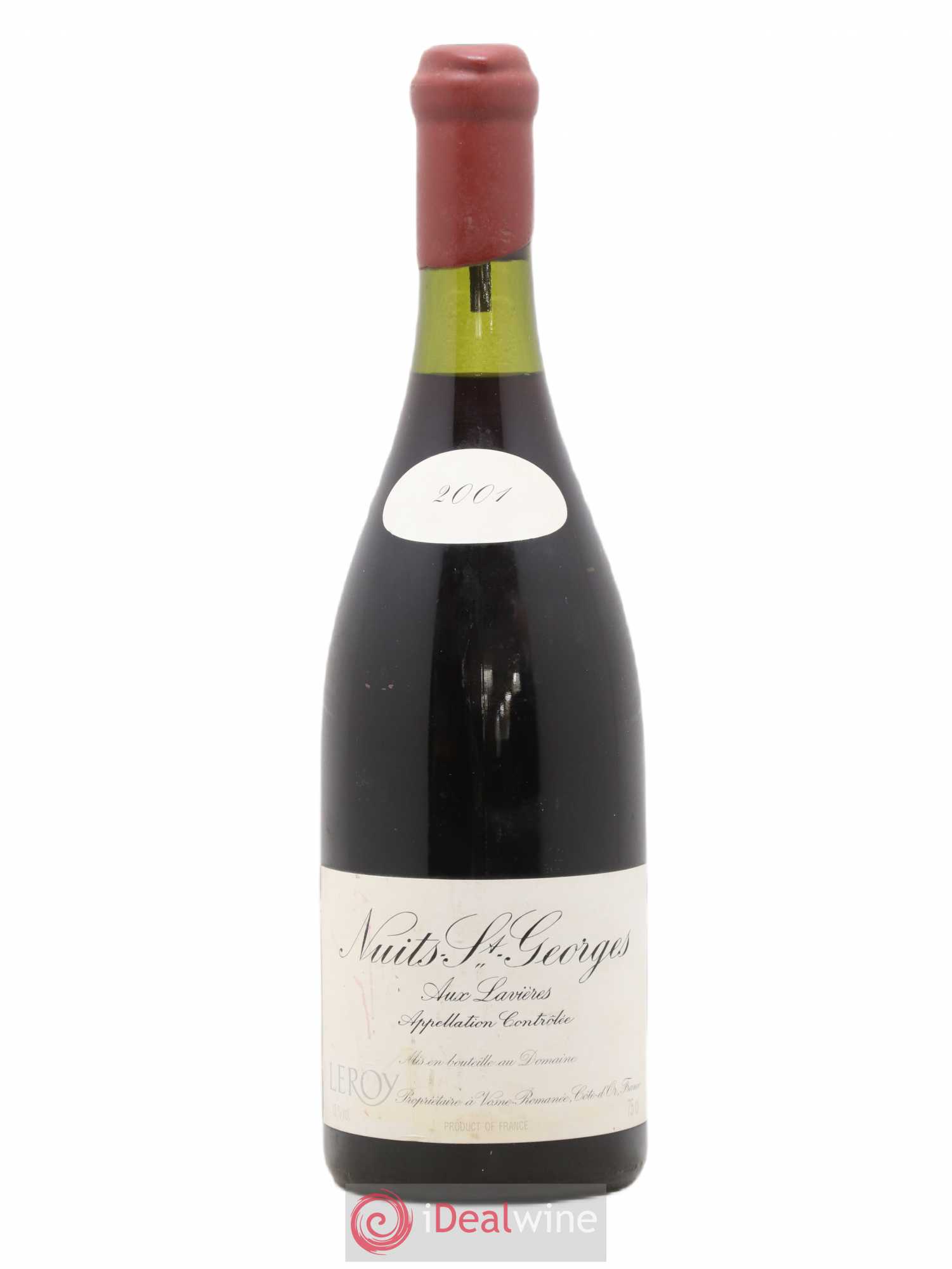 Nuits-Saint-Georges Aux Lavières Leroy (Domaine) 2001 - Lot de 1 bouteille - 0
