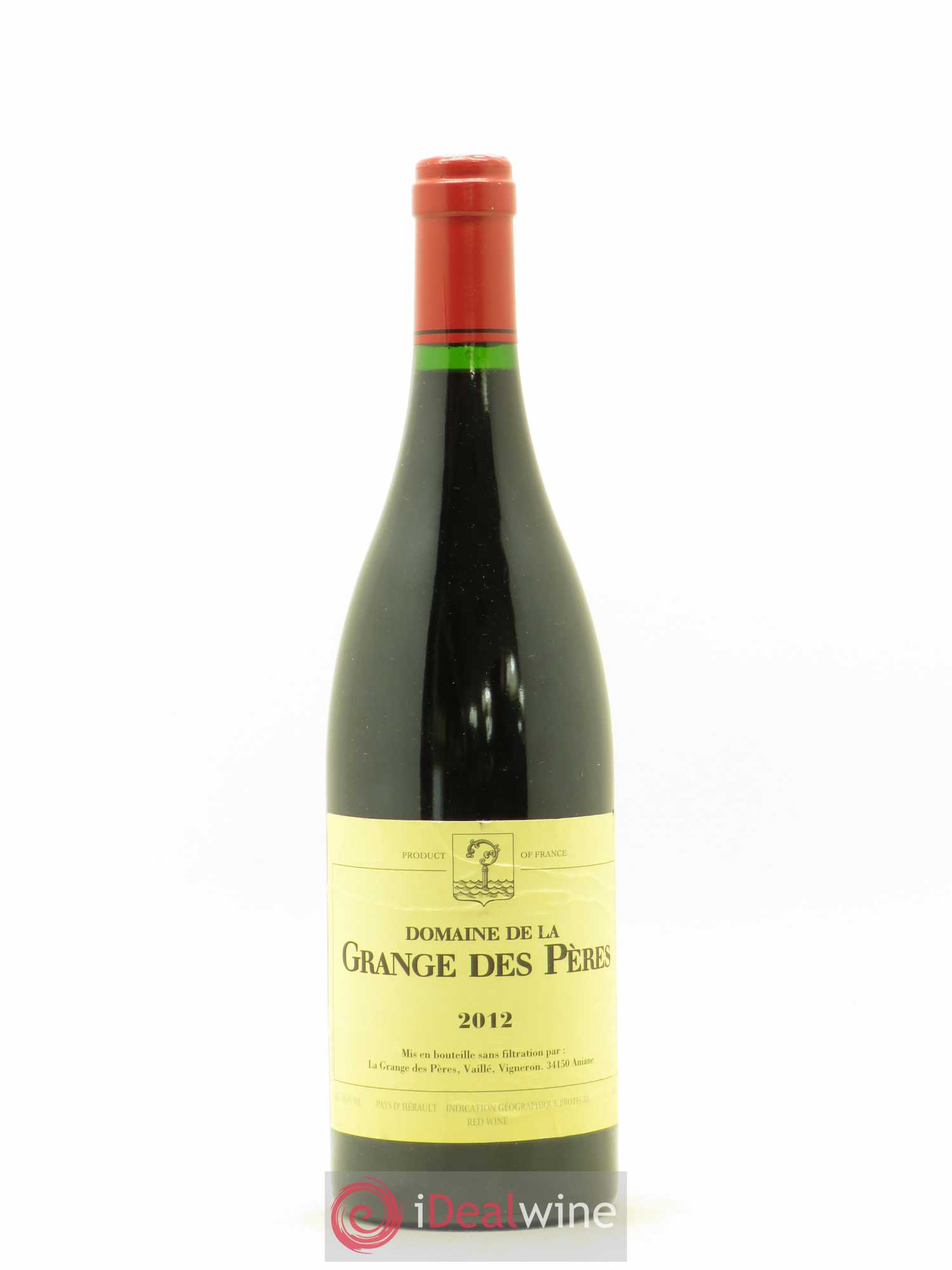 Pays d'Hérault Grange des Pères Laurent Vaillé 2012 - Lot de 1 bouteille - 0