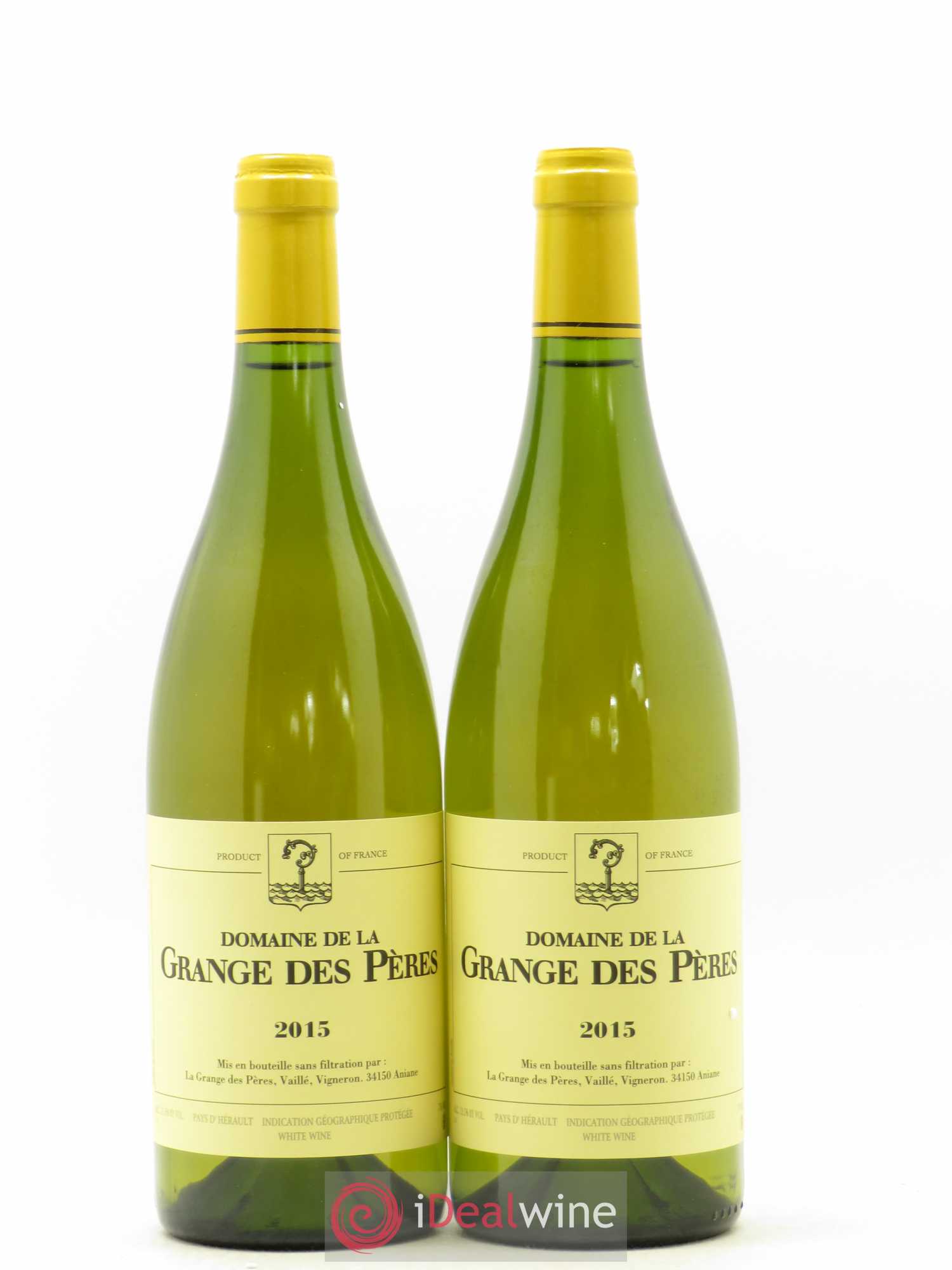 Pays d'Hérault Grange des Pères Laurent Vaillé 2015 - Lot de 2 bouteilles - 0