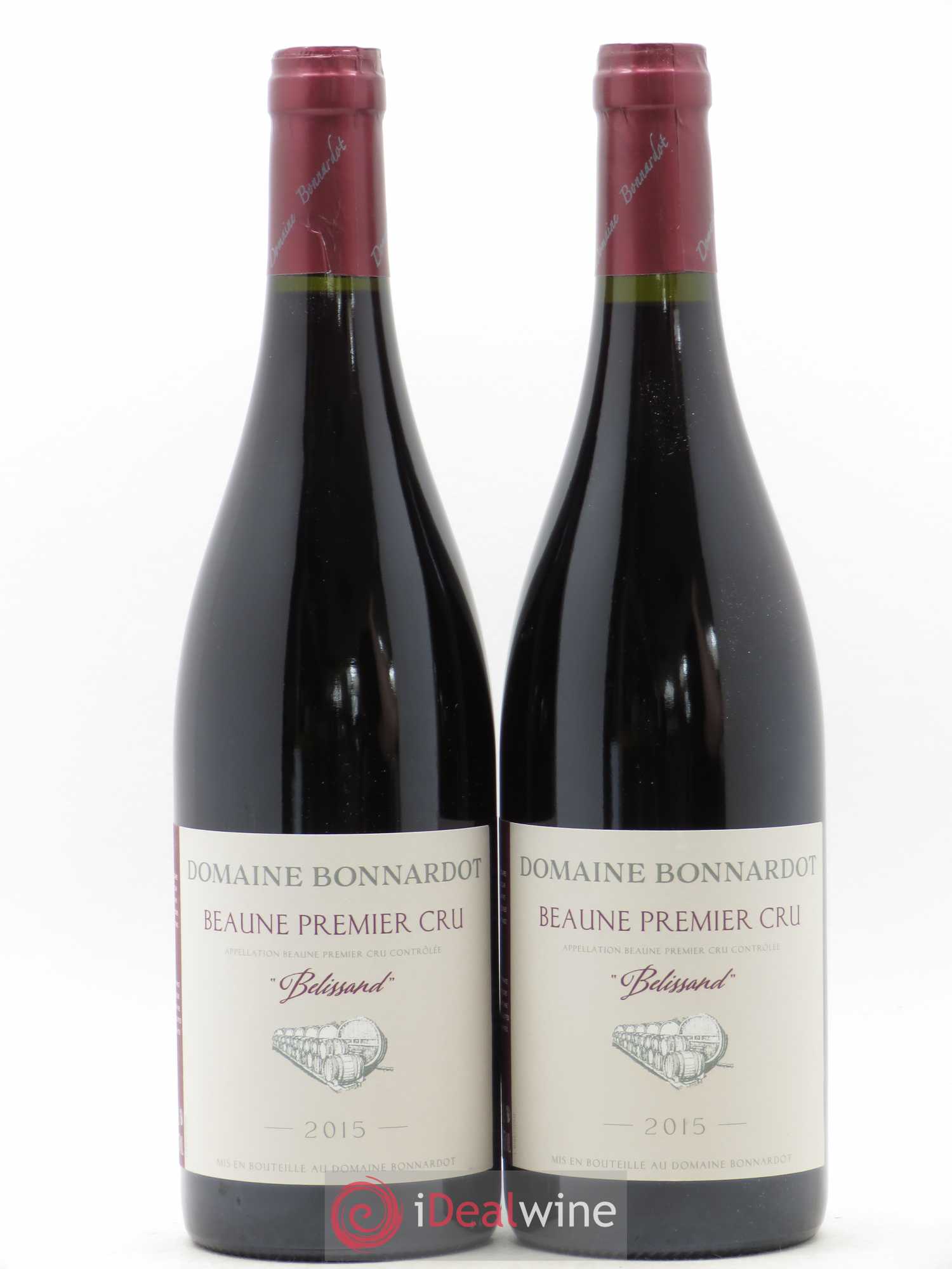 Beaune 1er Cru Belissand Bonnardot 2015 - Posten von 2 Flaschen - 0