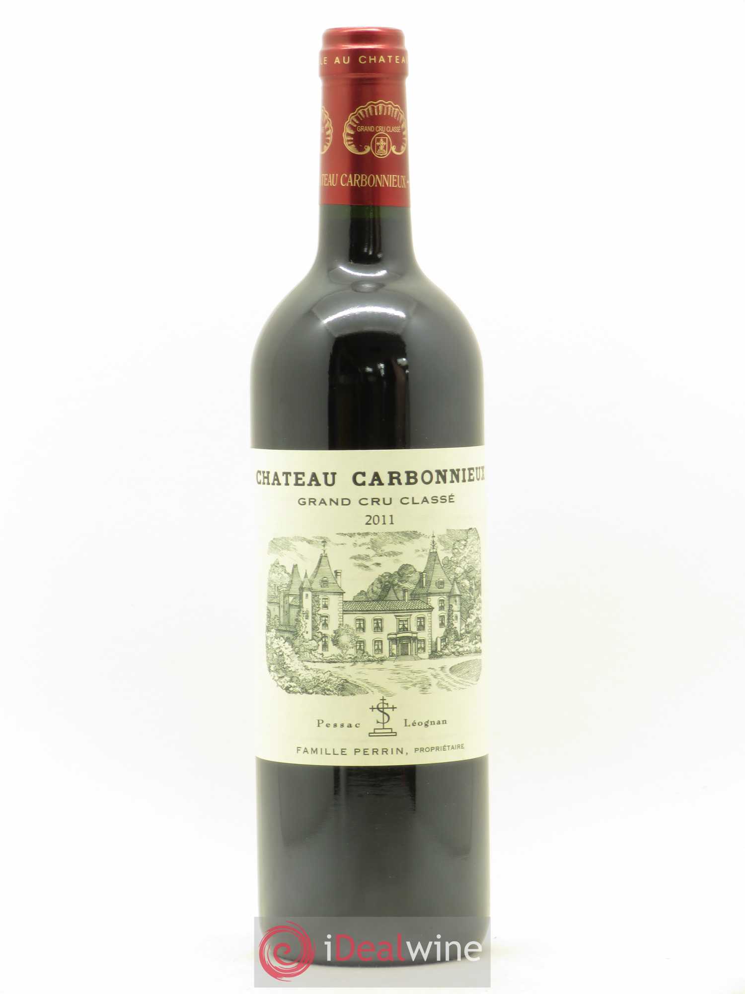 Château Carbonnieux Cru Classé de Graves 2011 - Lot de 1 bouteille - 0