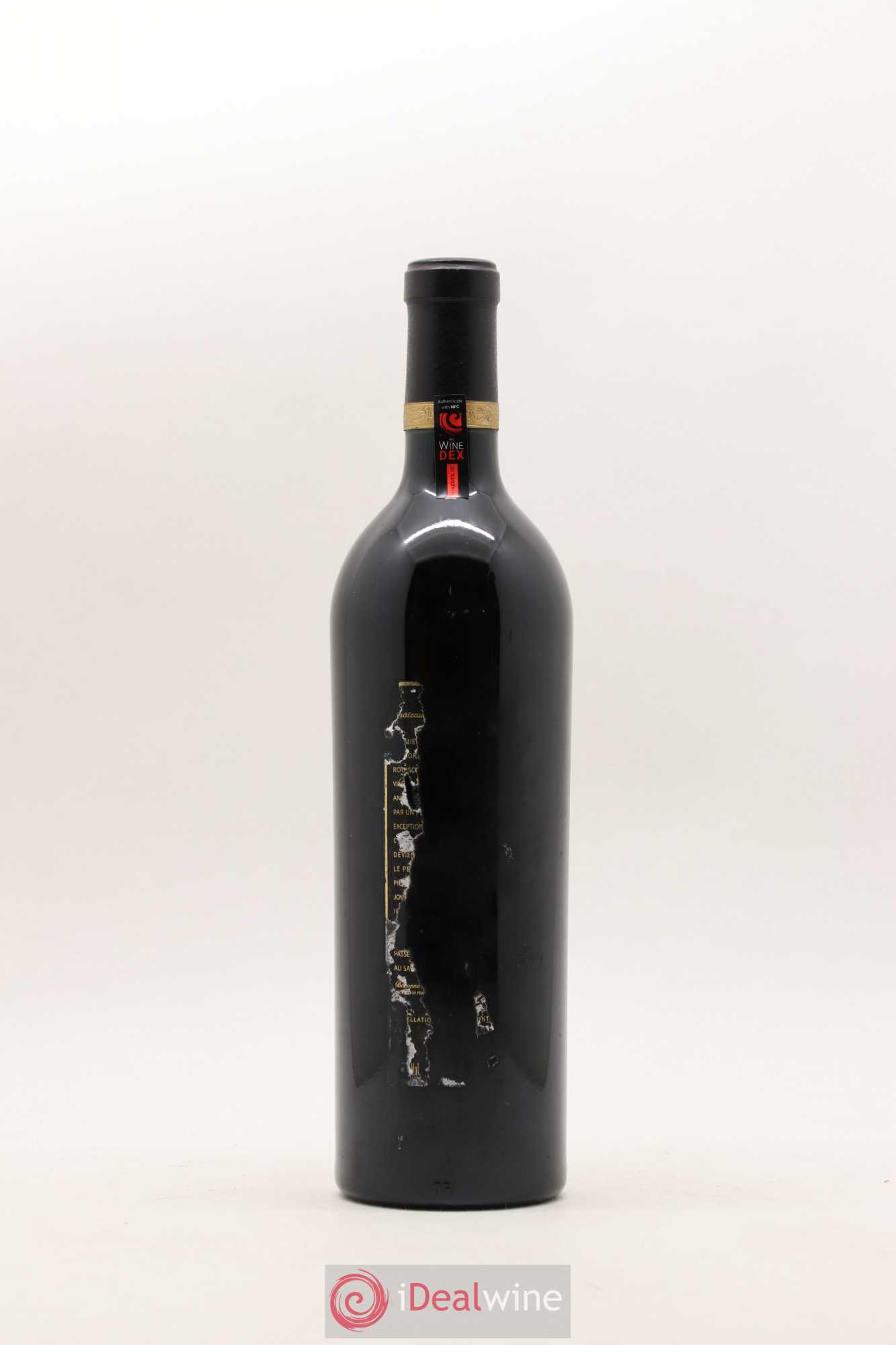 Château Mouton Rothschild 1er Grand Cru Classé 2000 - Lot de 1 bouteille - 1