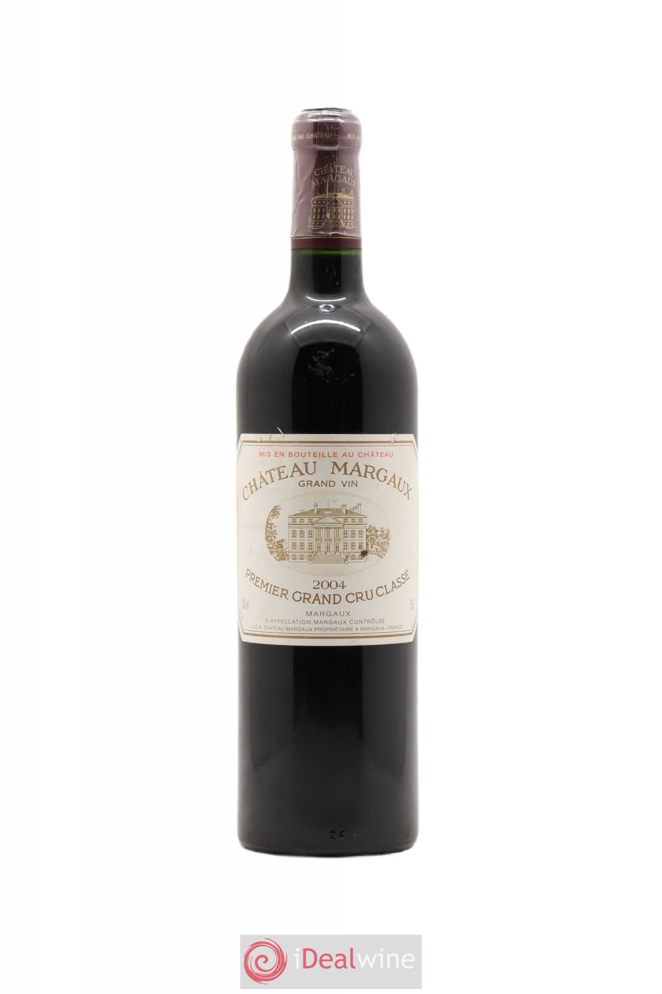 Château Margaux 1er Grand Cru Classé 2004 - Lot de 1 bouteille - 0