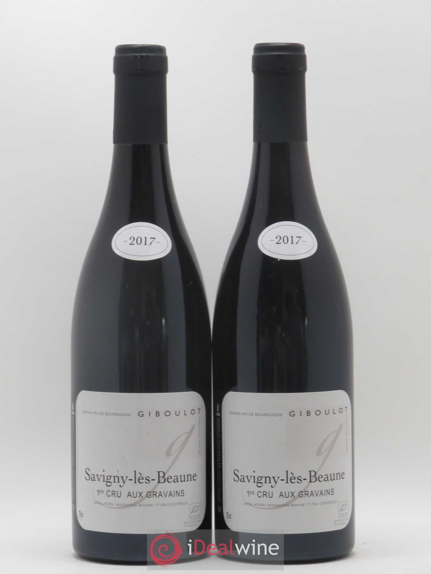 Savigny-lès-Beaune 1er Cru Aux Gravains Domaine J-M Giboulot 2017 - Posten von 2 Flaschen - 0