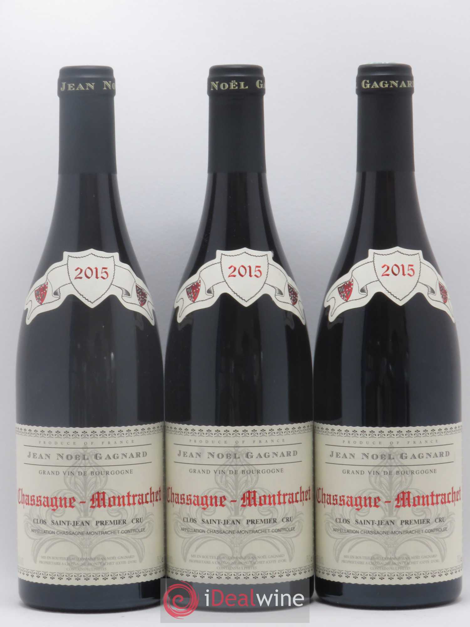 Chassagne-Montrachet 1er Cru Clos Saint Jean Jean Noël Gagnard (Domaine) 2015 - Lotto di 6 bottiglie - 2