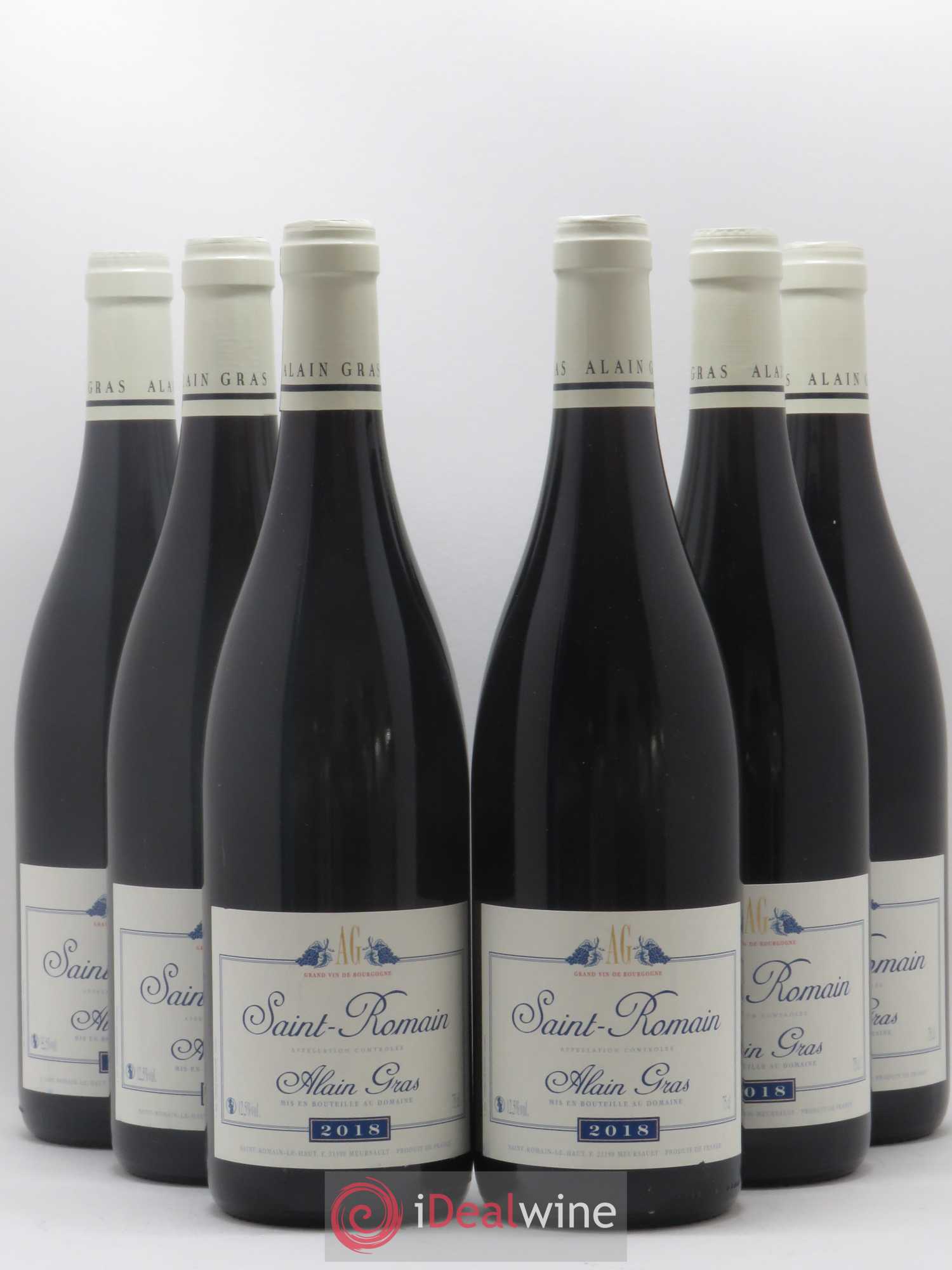 Saint-Romain Alain Gras 2018 - Lot de 6 bouteilles - 0