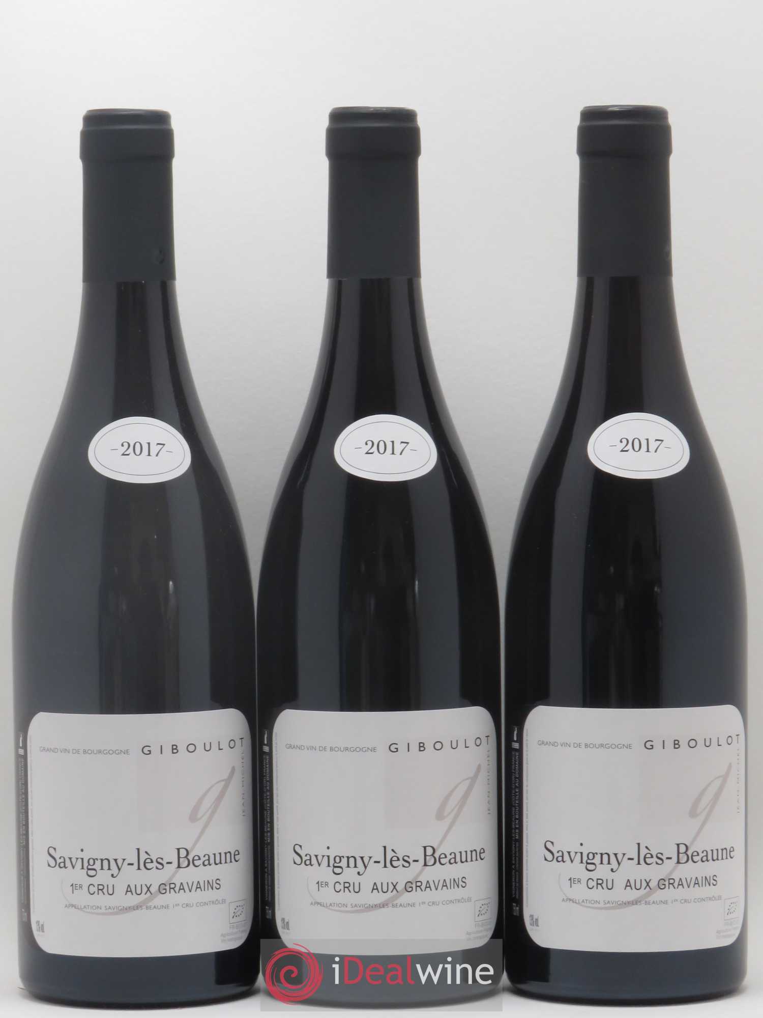 Savigny-lès-Beaune 1er Cru Aux Gravains Domaine J-M Giboulot 2017 - Posten von 6 Flaschen - 1