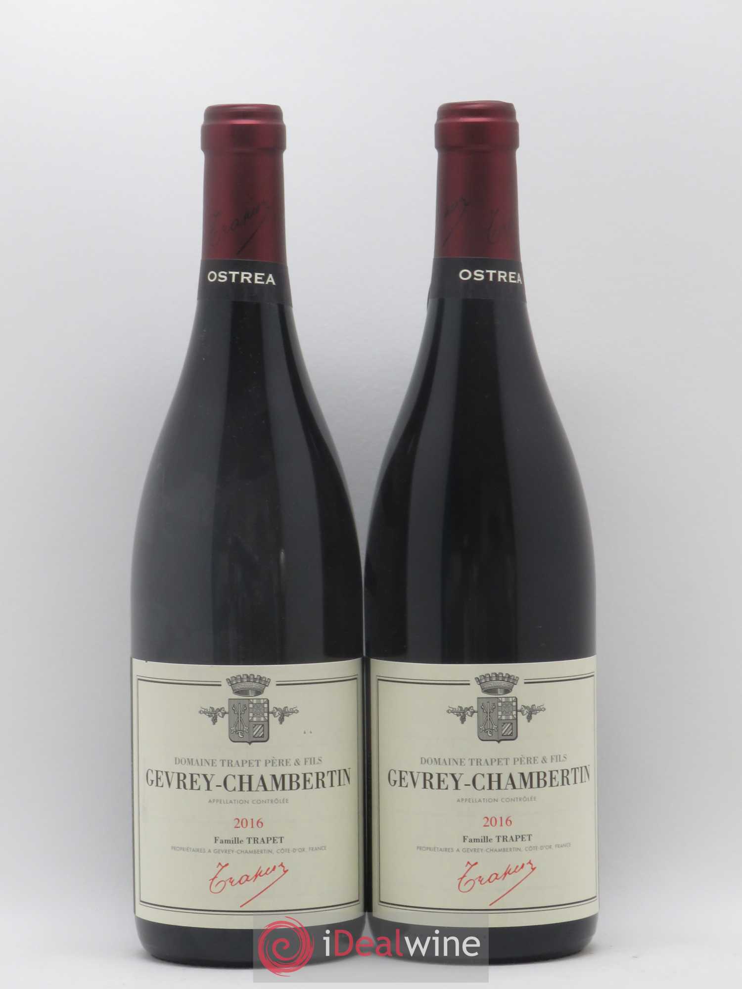 Gevrey-Chambertin Ostrea Domaine Trapet 2016 - Lot de 2 bouteilles - 0