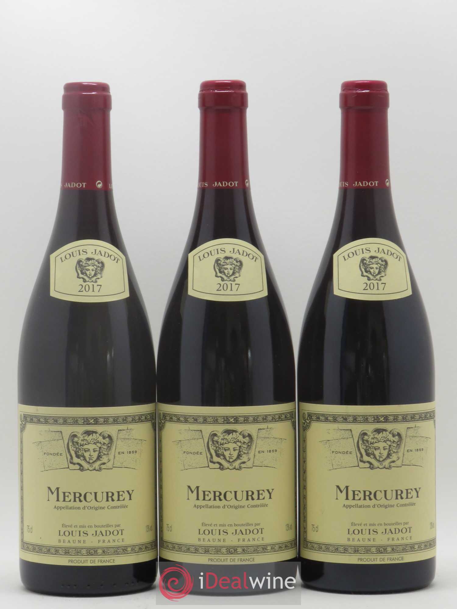 Mercurey Maison Jadot 2017 - Lot de 3 bouteilles - 0