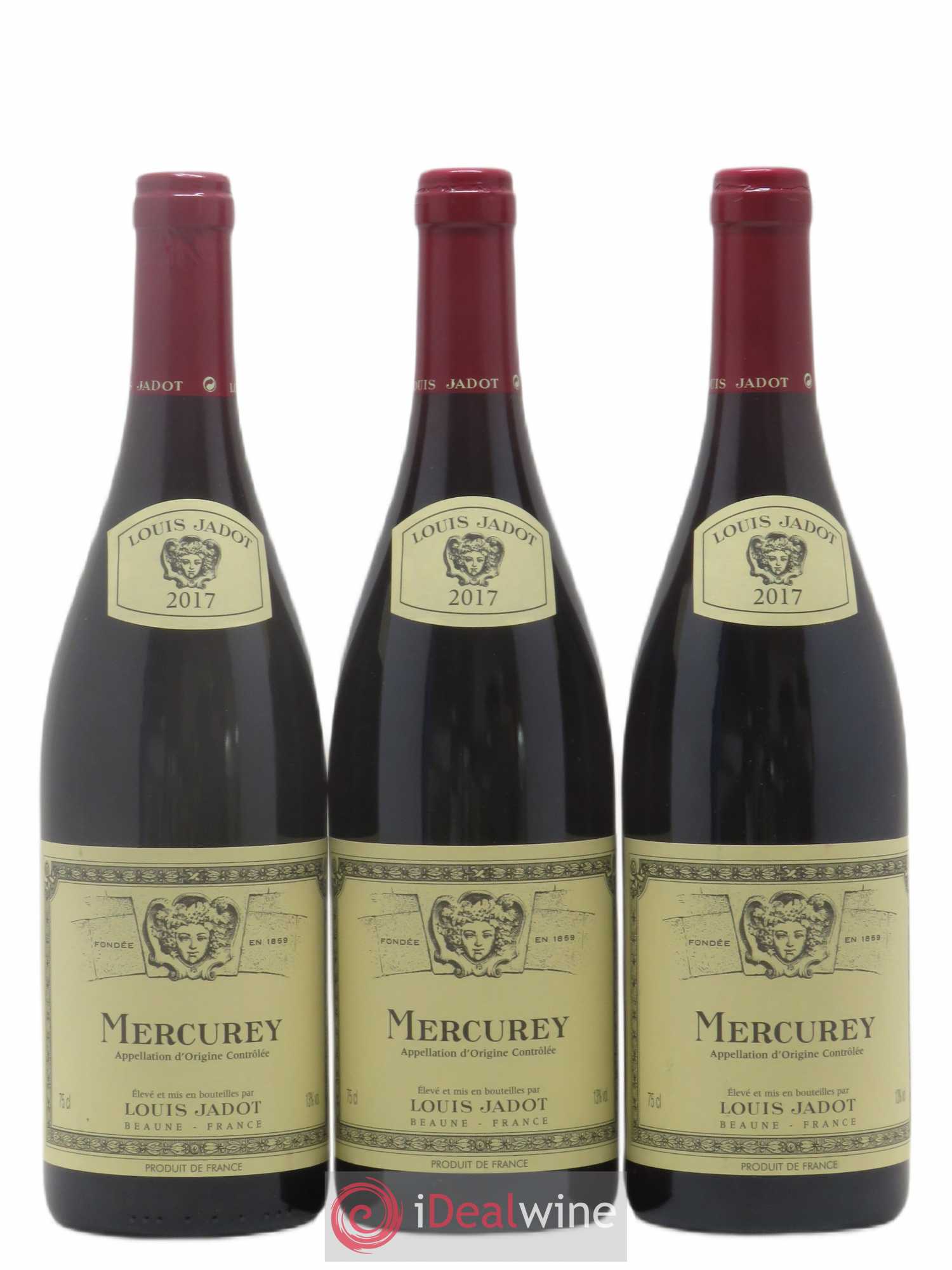 Mercurey Maison Jadot 2017 - Lot de 3 bouteilles - 0